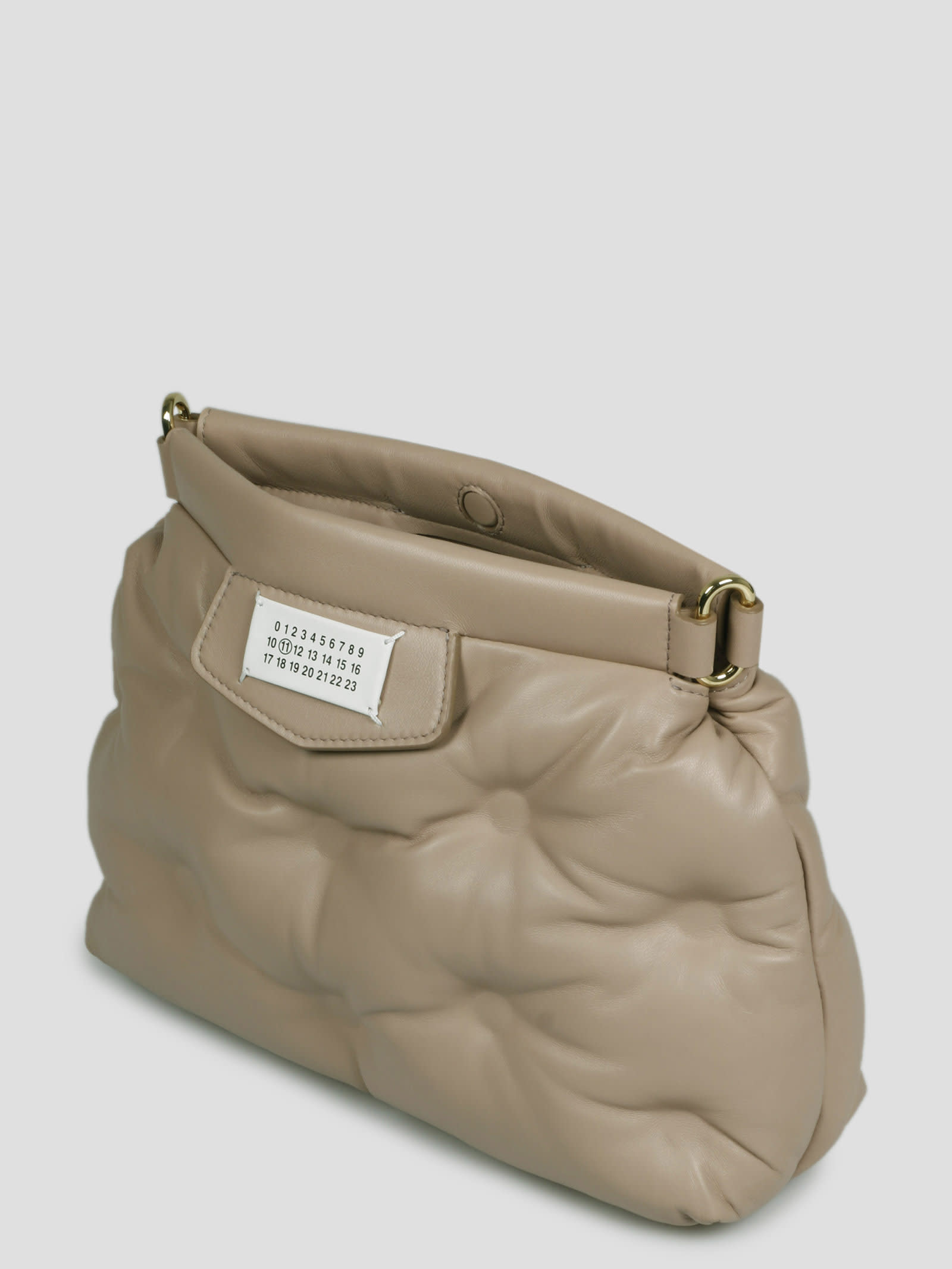 Glam Slam Classique Small Bag - Maison Margiela - Silver - Leather