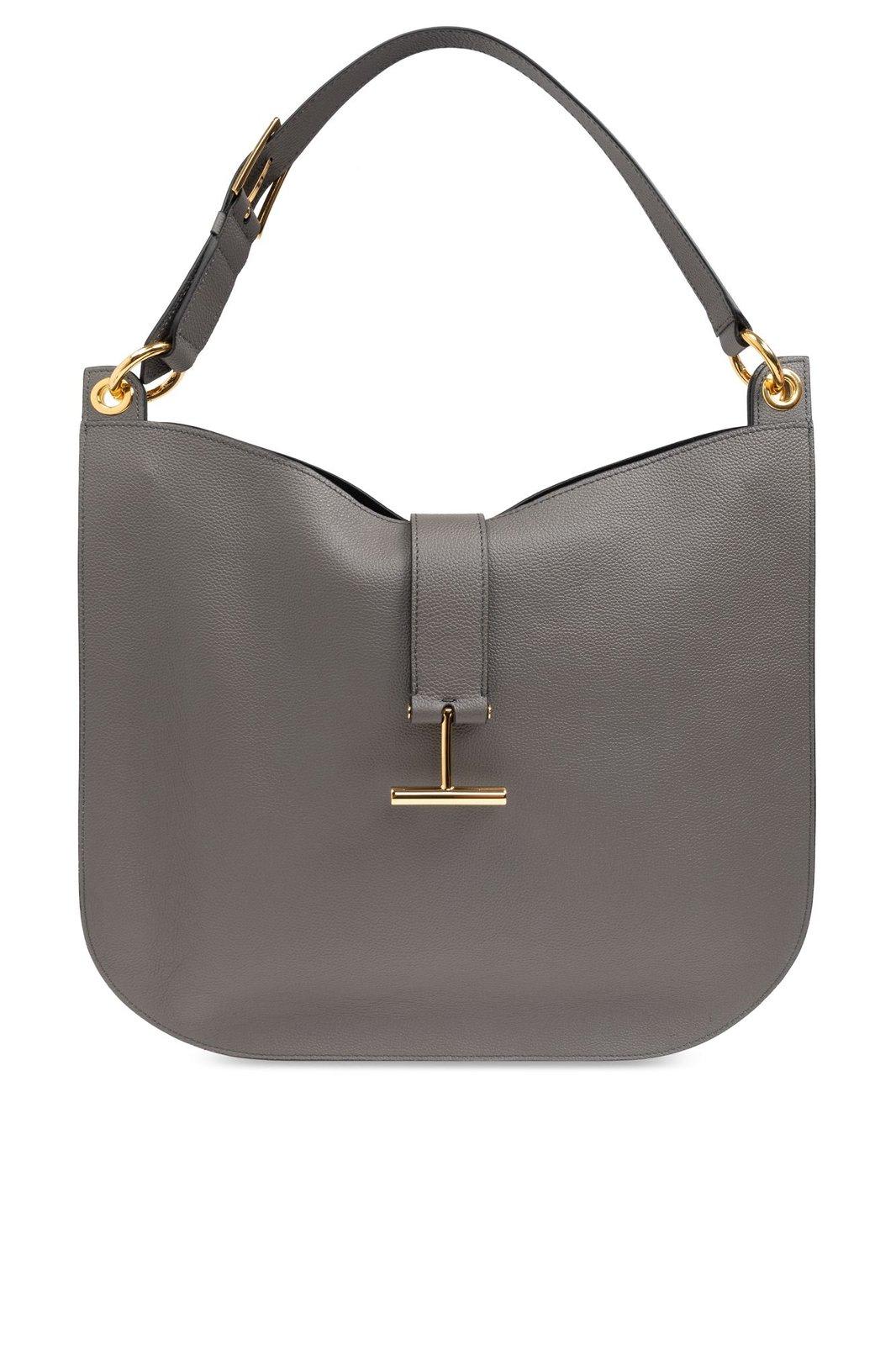 Large Tara Logo Plaque Shoulder Bag