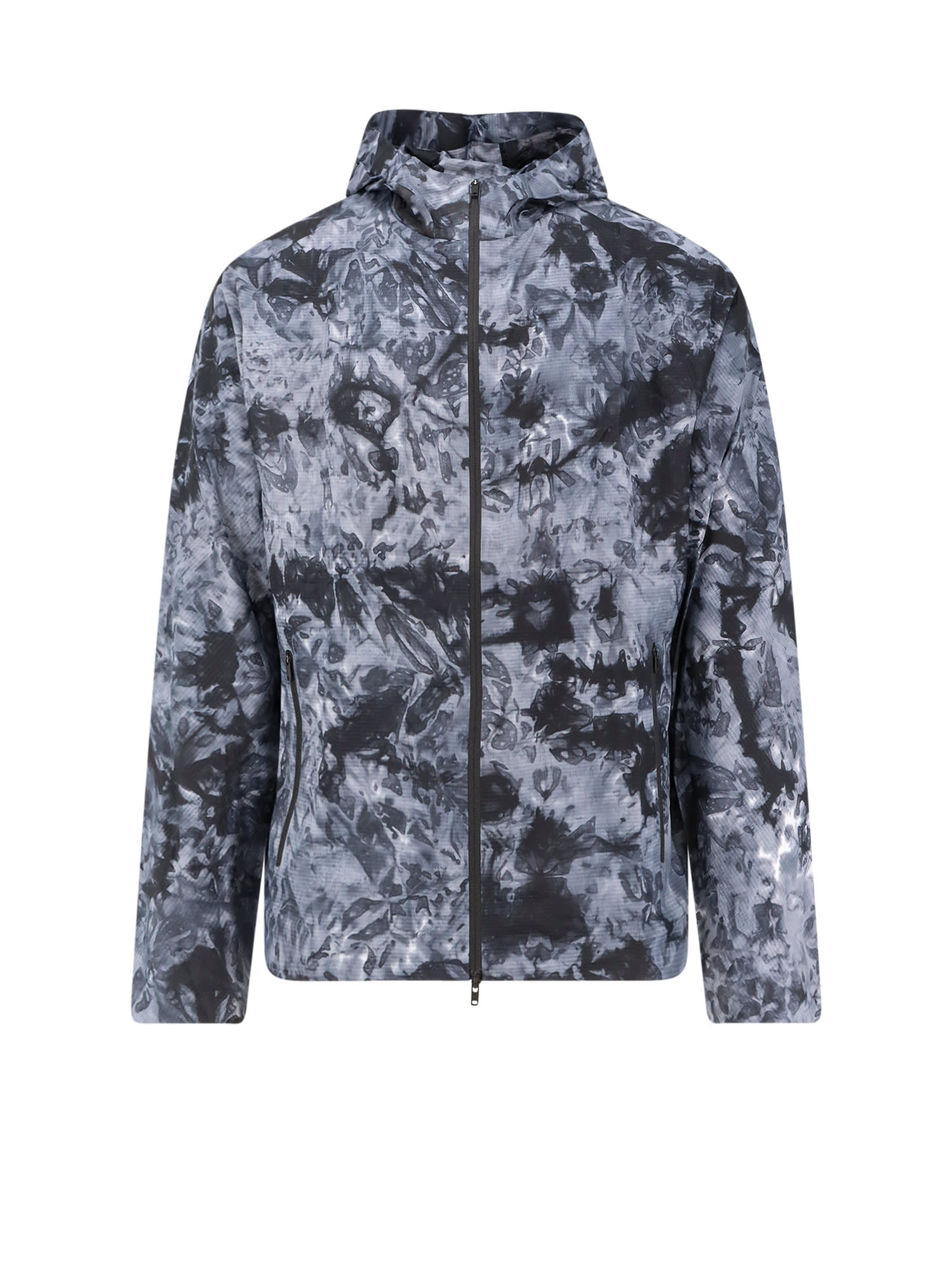 Y-3 Run Nylon Jacket In Blue