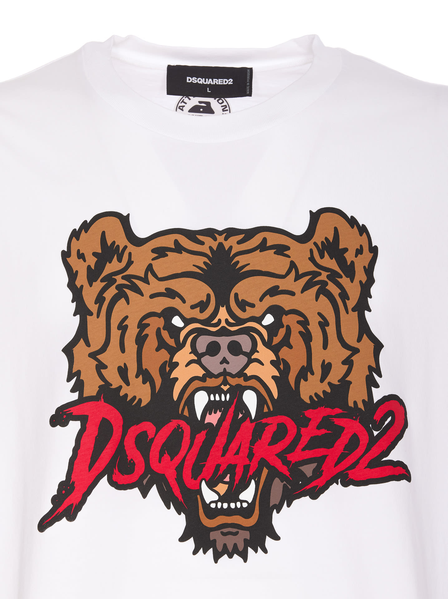 Shop Dsquared2 Bear Cool Fit T-shirt In White