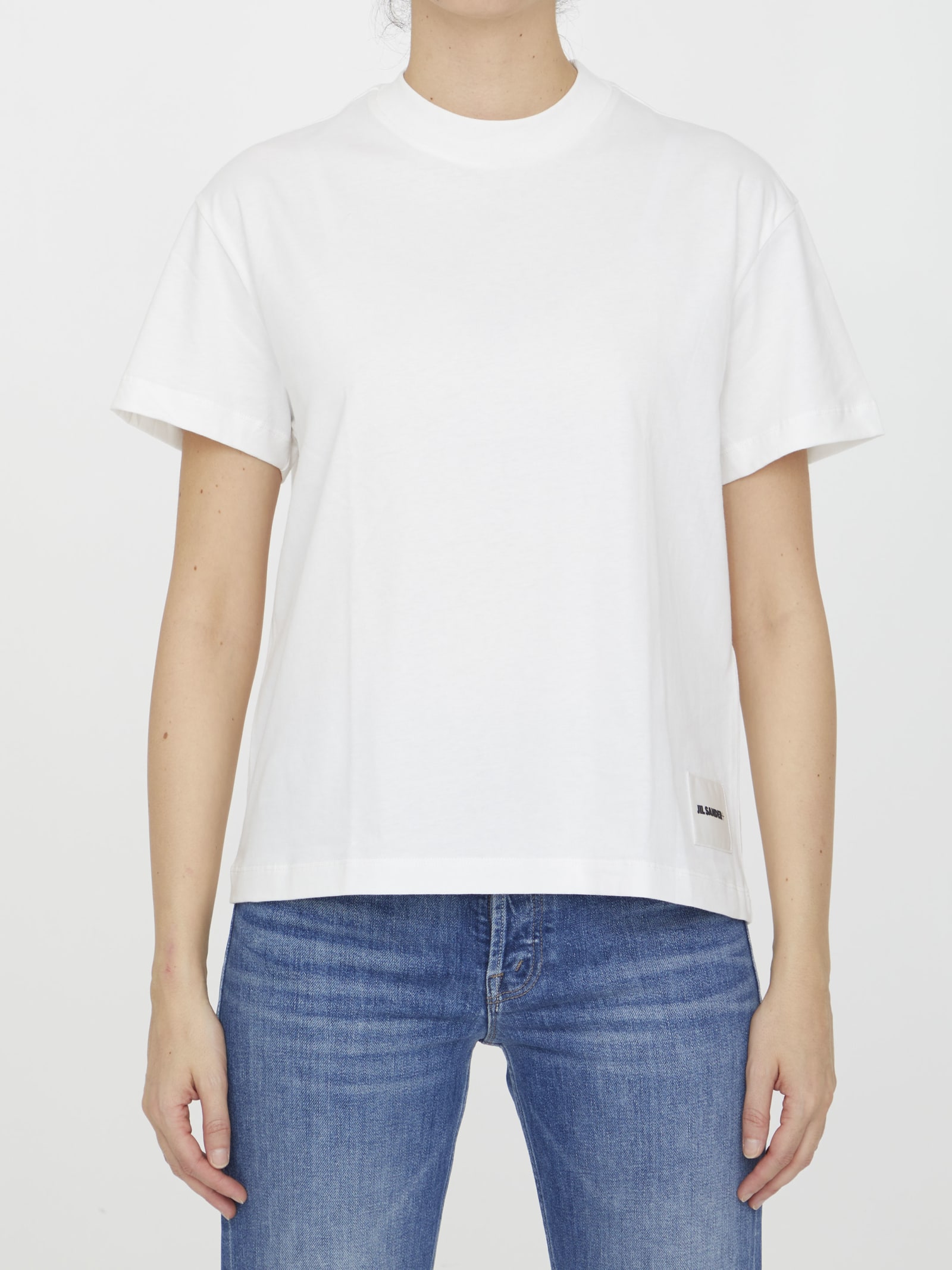 Jil Sander 3 T-shirt Set In White | ModeSens