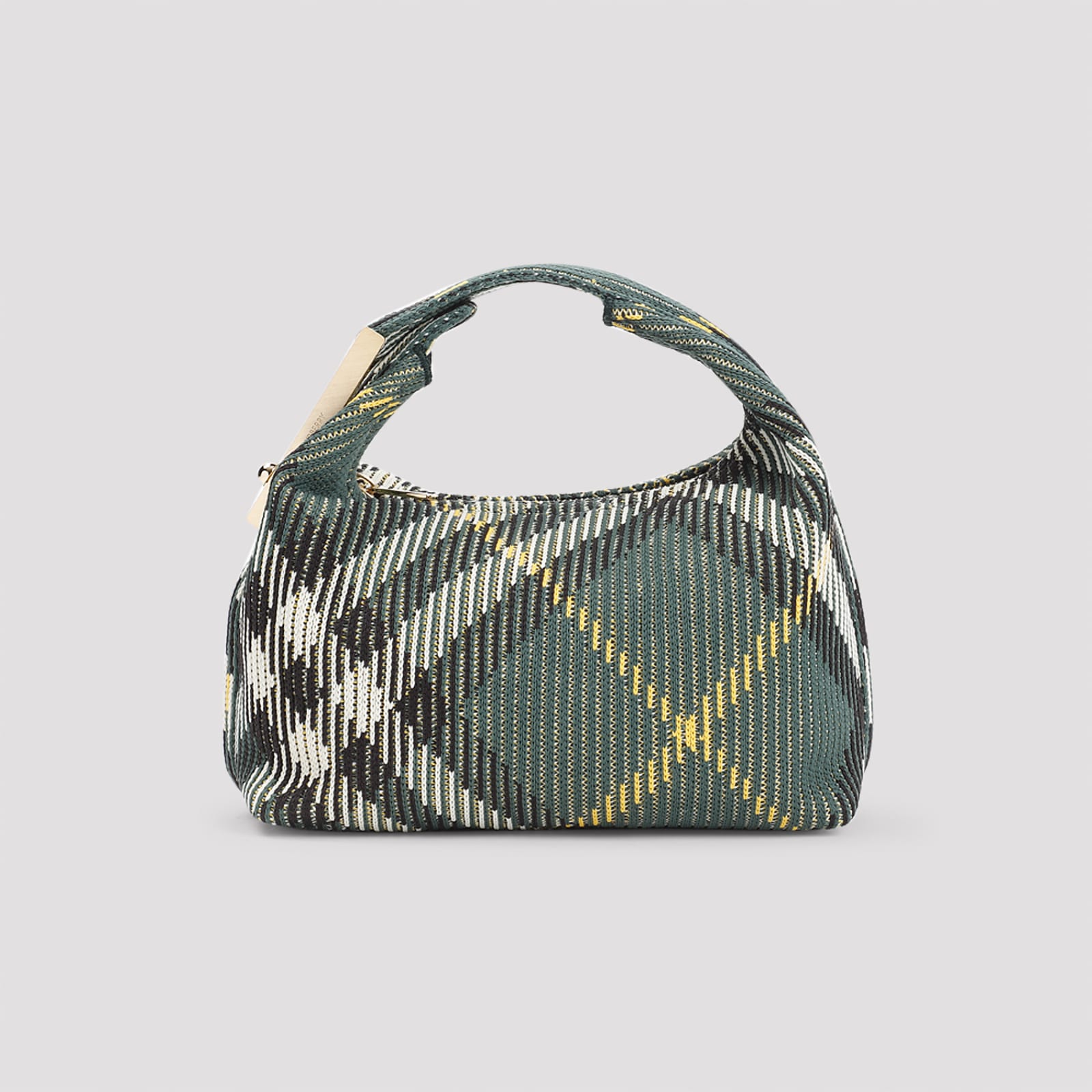 Shop Burberry Mini Duffle Bag In Ivy