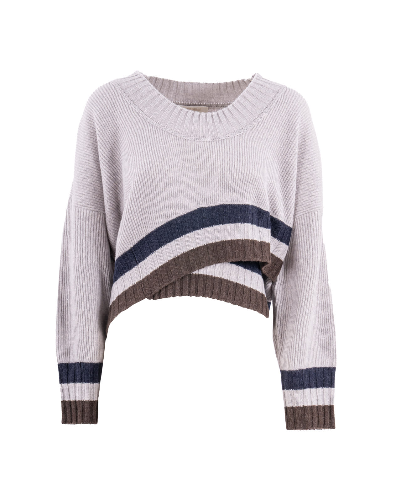 Shop Antonelli Firenze Sweaters Grey