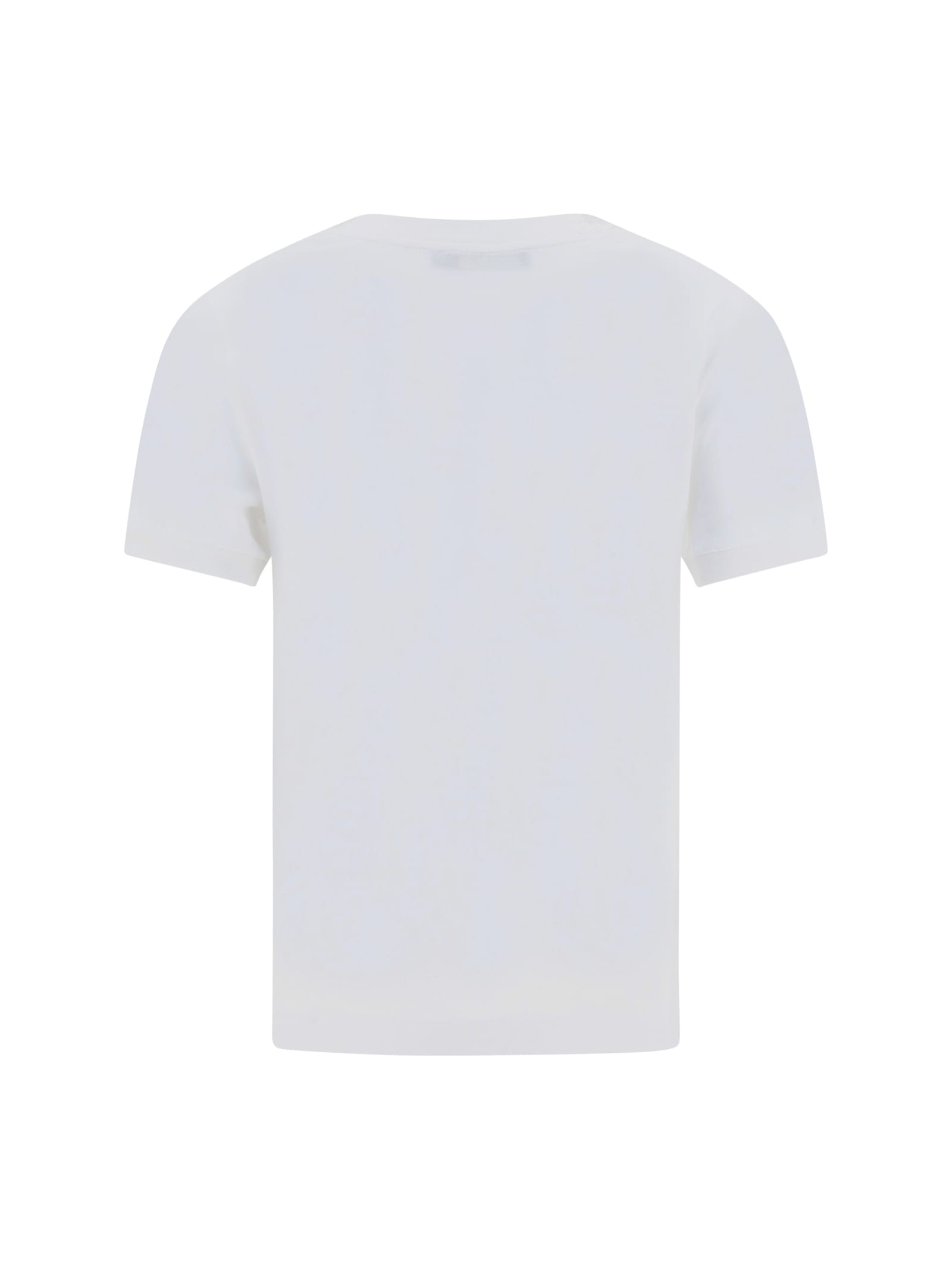 Shop Dolce & Gabbana T-shirt In Bianco Ottico