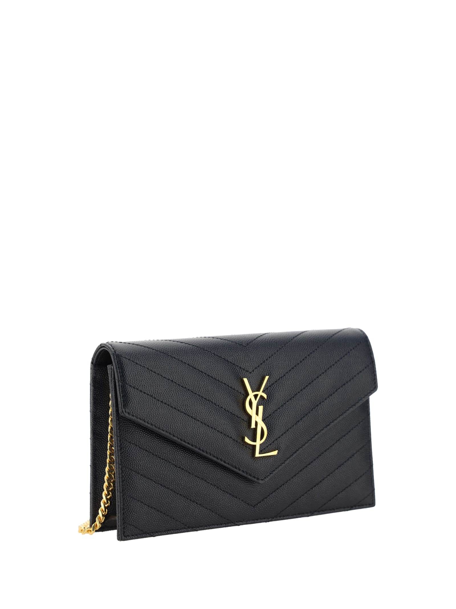 Saint Laurent Wallet With Chain