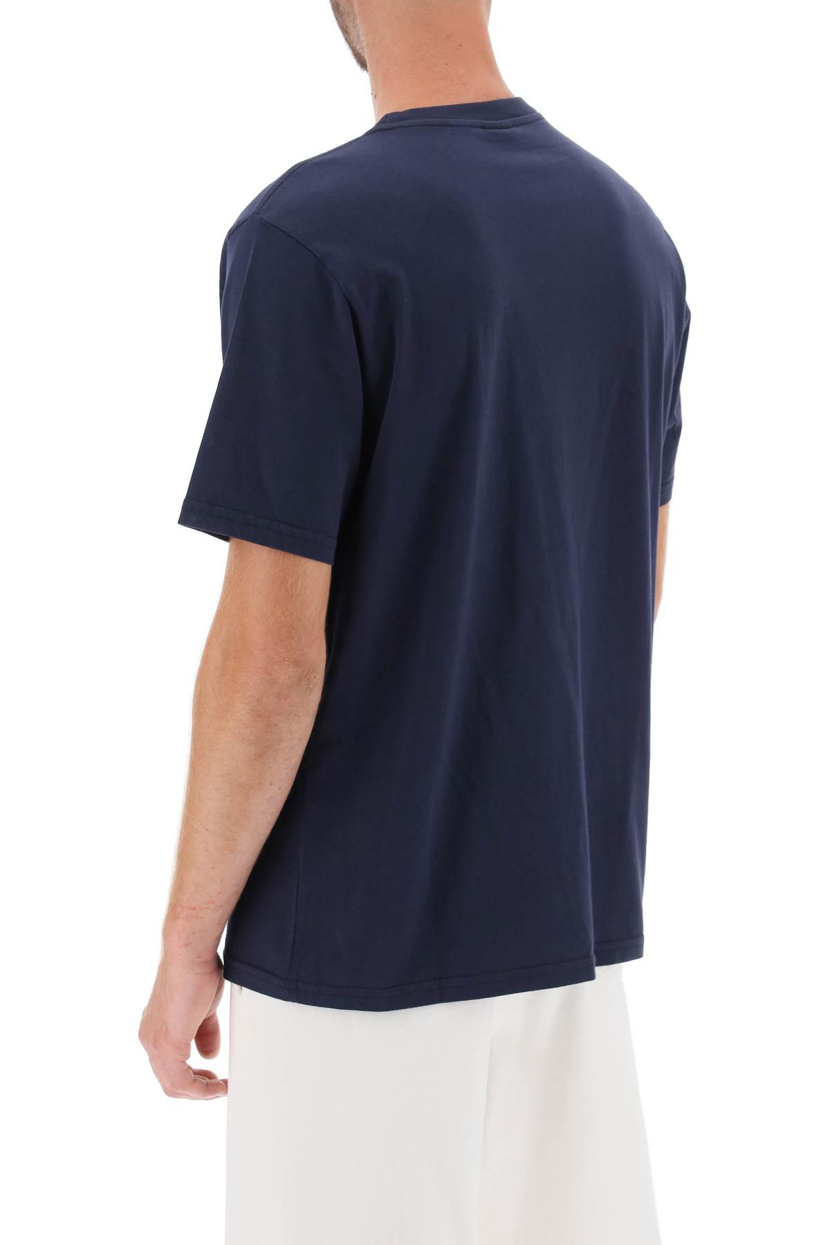 Shop Autry Icon T-shirt In Blue