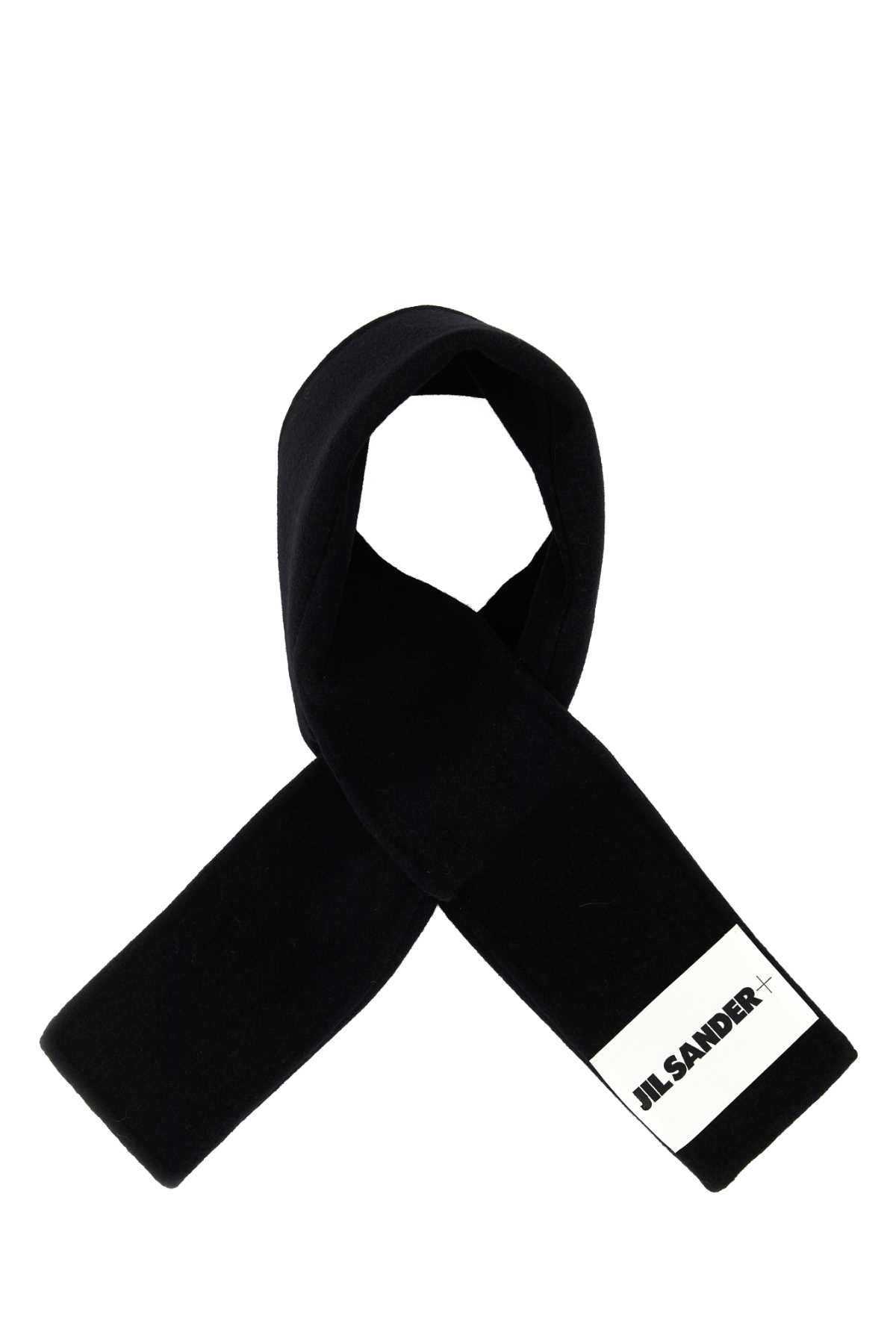 Jil Sander Rectangular Wool Scarf Soft Texture
