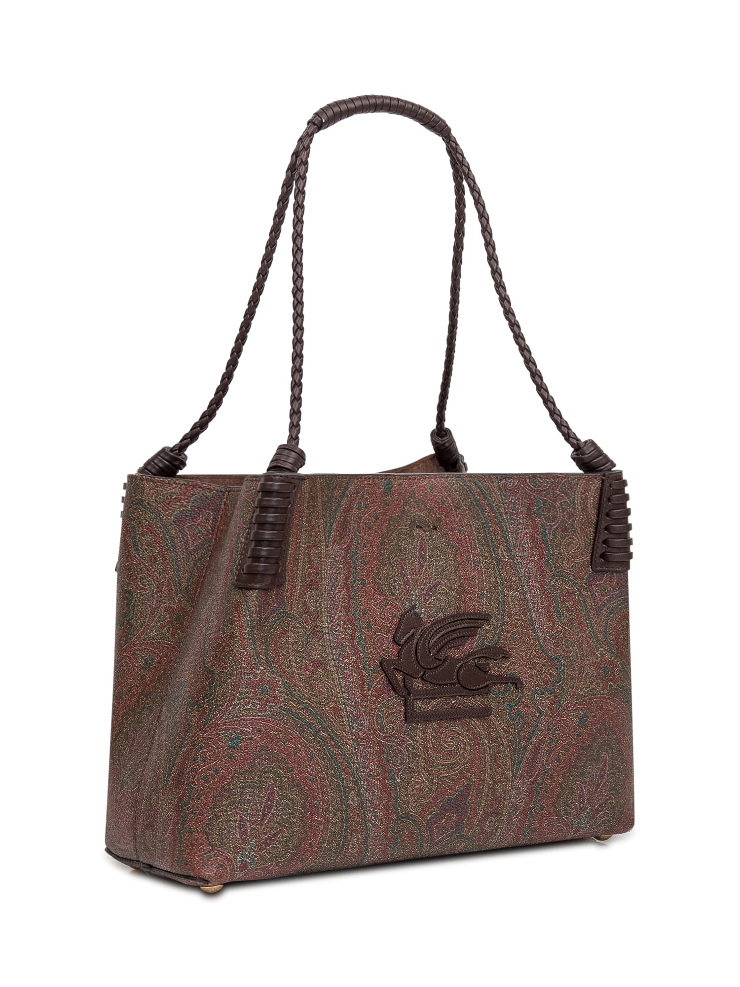 Shop Etro Libra Arnica Bag In Marrone