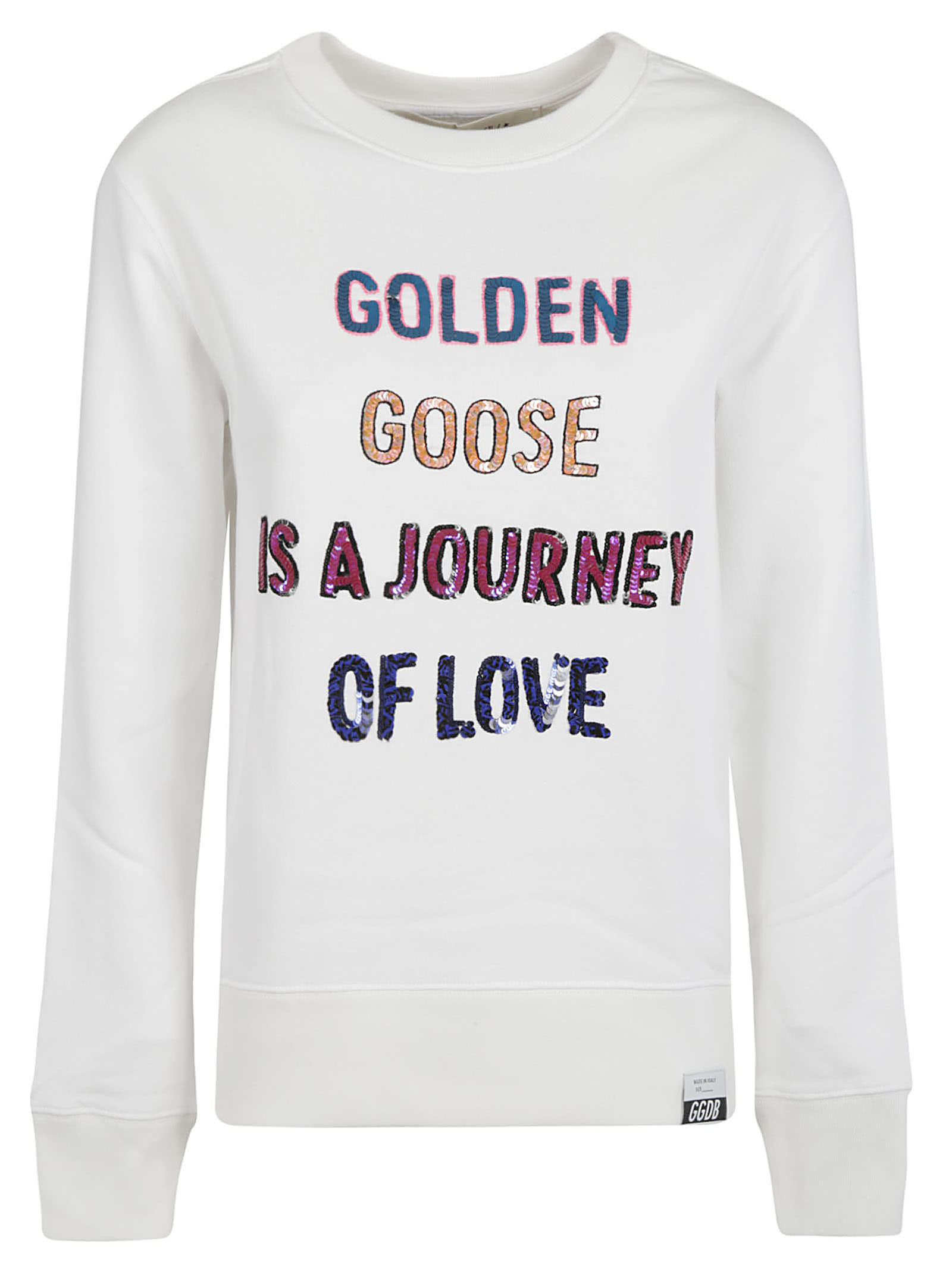 Golden Goose Athena Crewneck Journey Of Love Sweatshirt