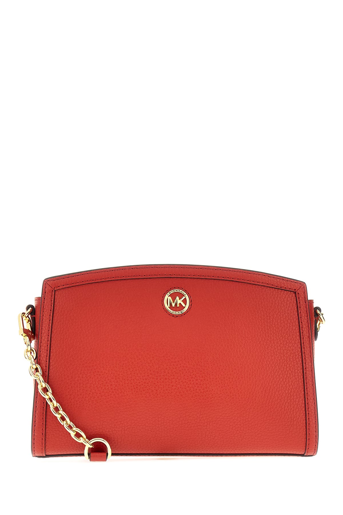 Red Leather Crossbody Bag