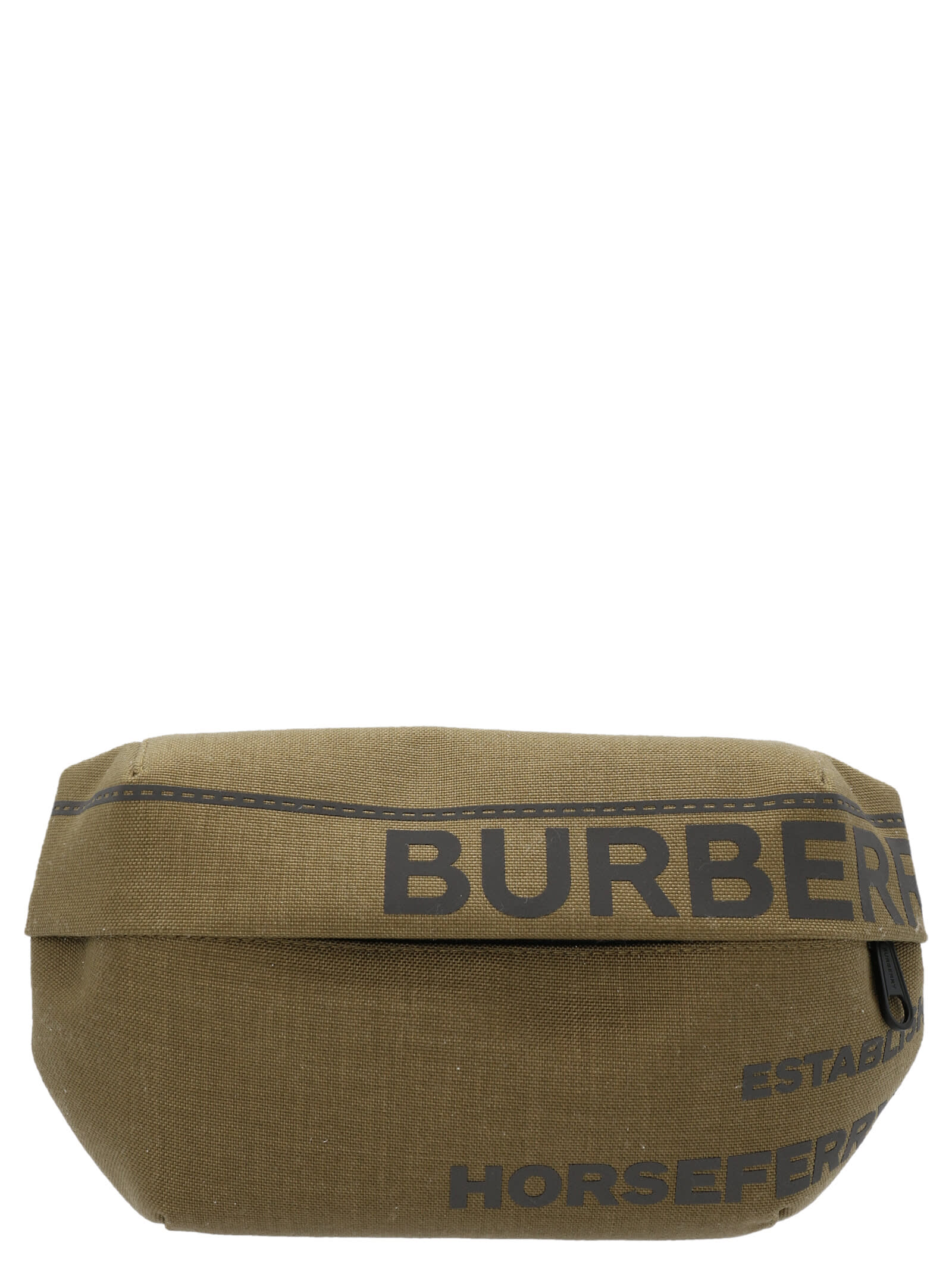 Burberry Horseferry Sonny Print Belt Bag In Brown