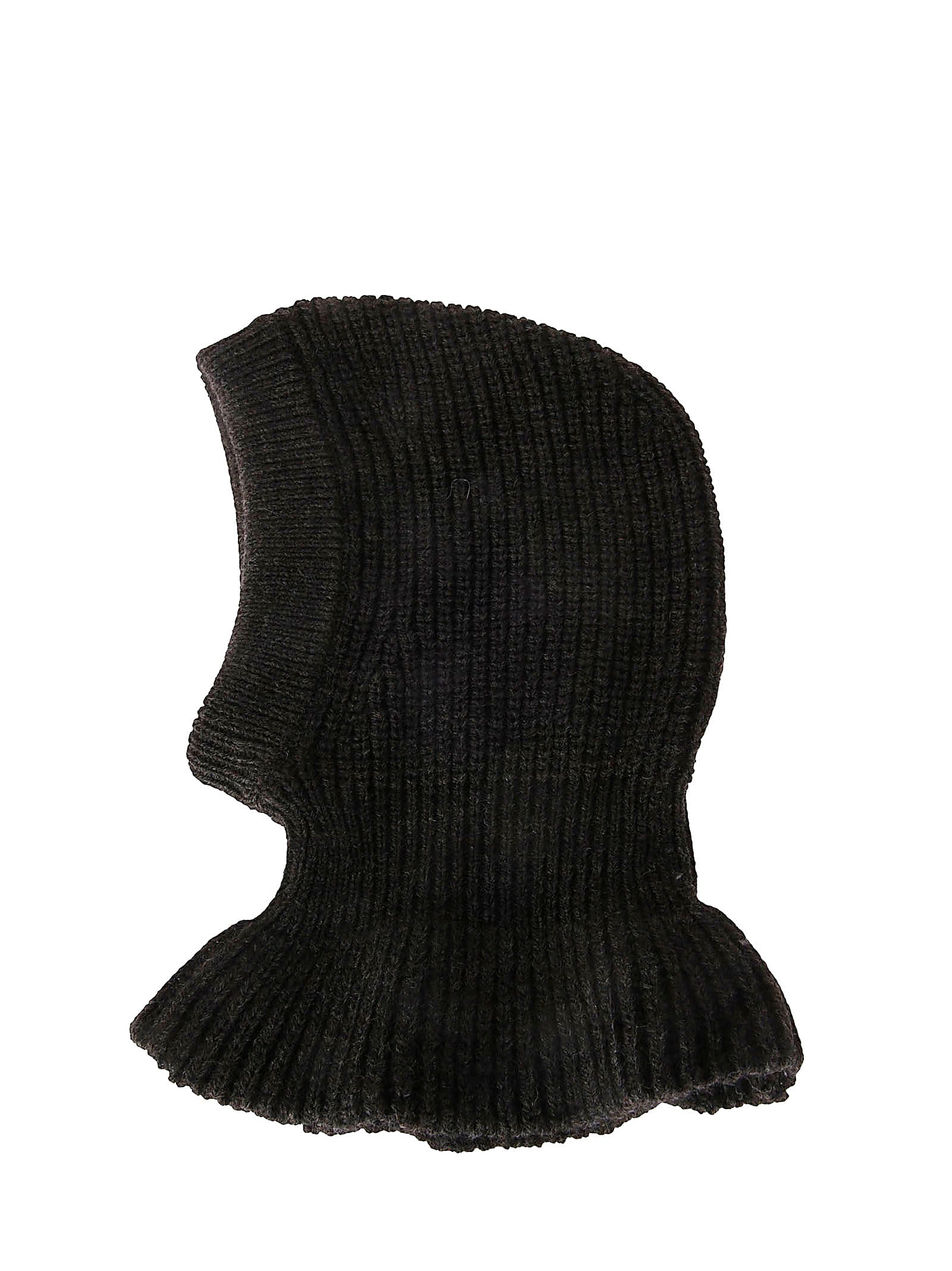 Lemaire Wool And Alpaca Blend Hood In Brown