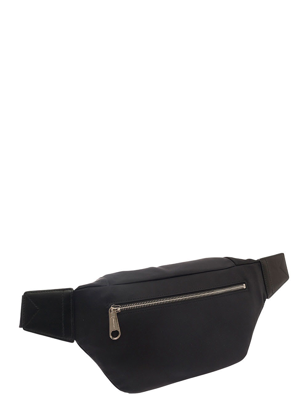 Burberry Sonny Black Fanny Pack With Contrasting Logo Print In Nylon Man In Black