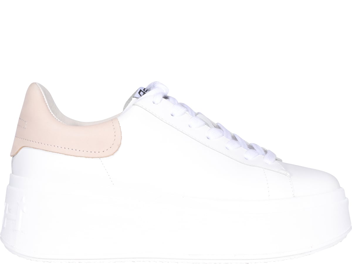 ASH MOBY trainers,MOBY WHITE/PINKSALT