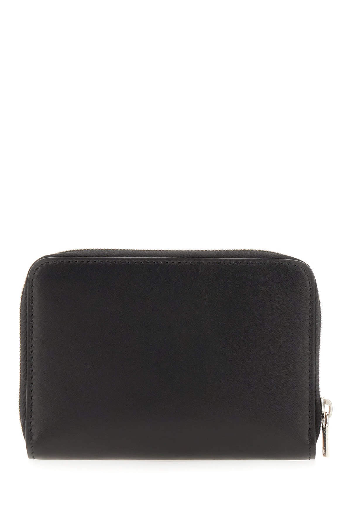 Shop Jil Sander Black Leather Wallet In 001