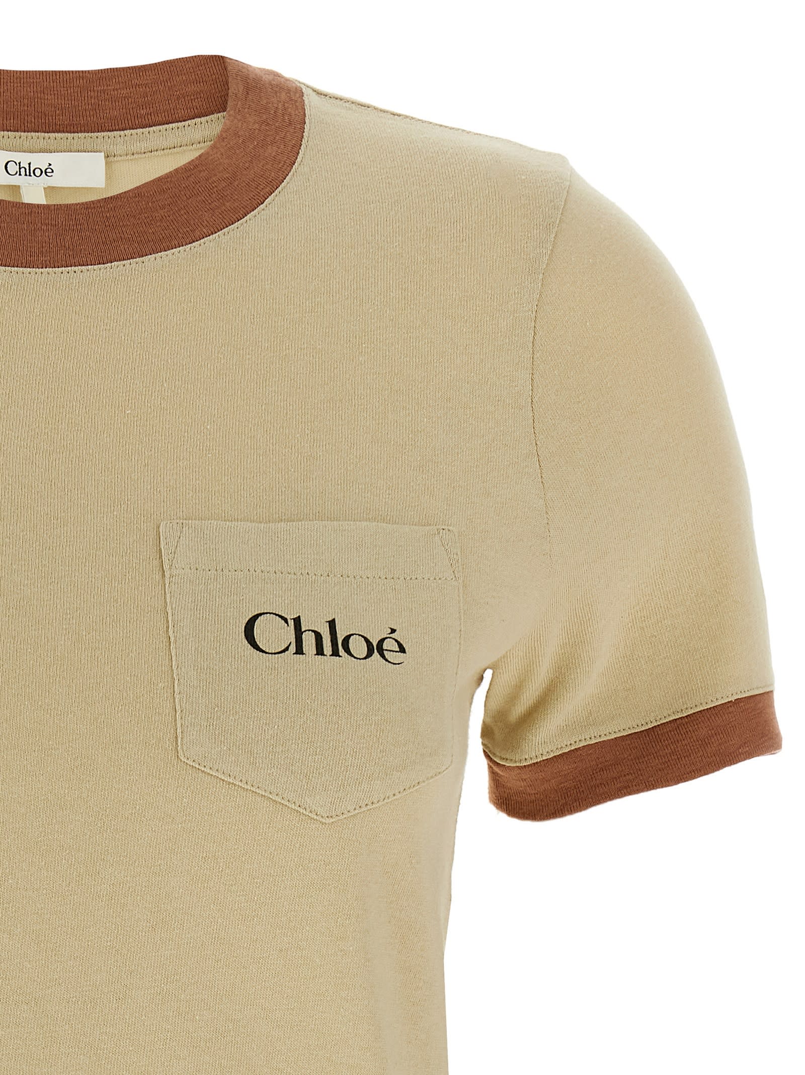 CHLOÉ LOGO T-SHIRT