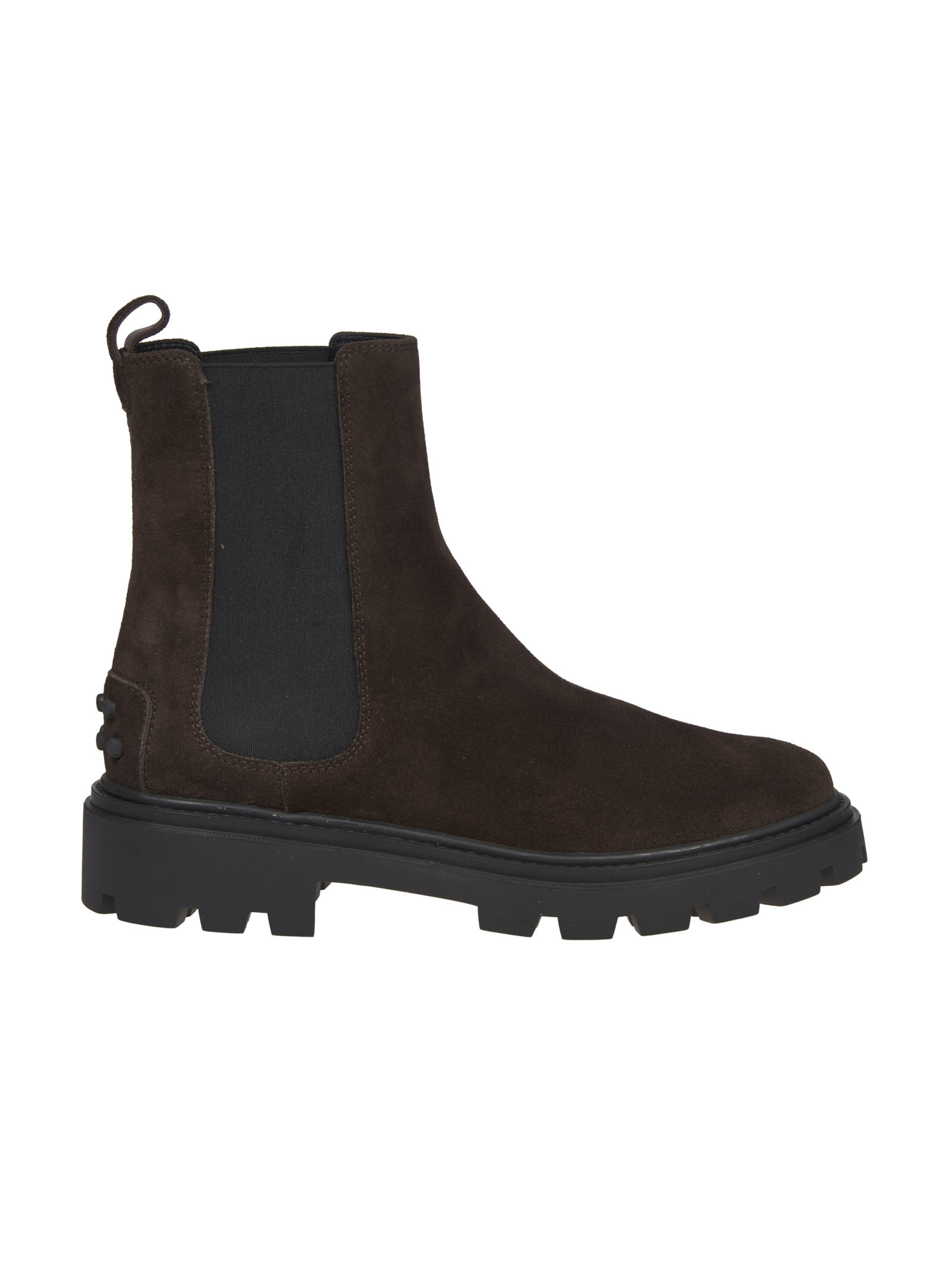 Shop Tod's Chelsea Boot In Brown