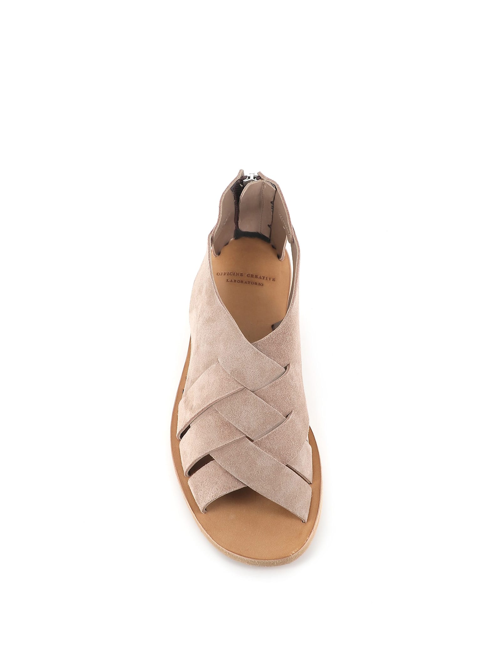 Officine Creative Sandal Itaca/048 In Beige