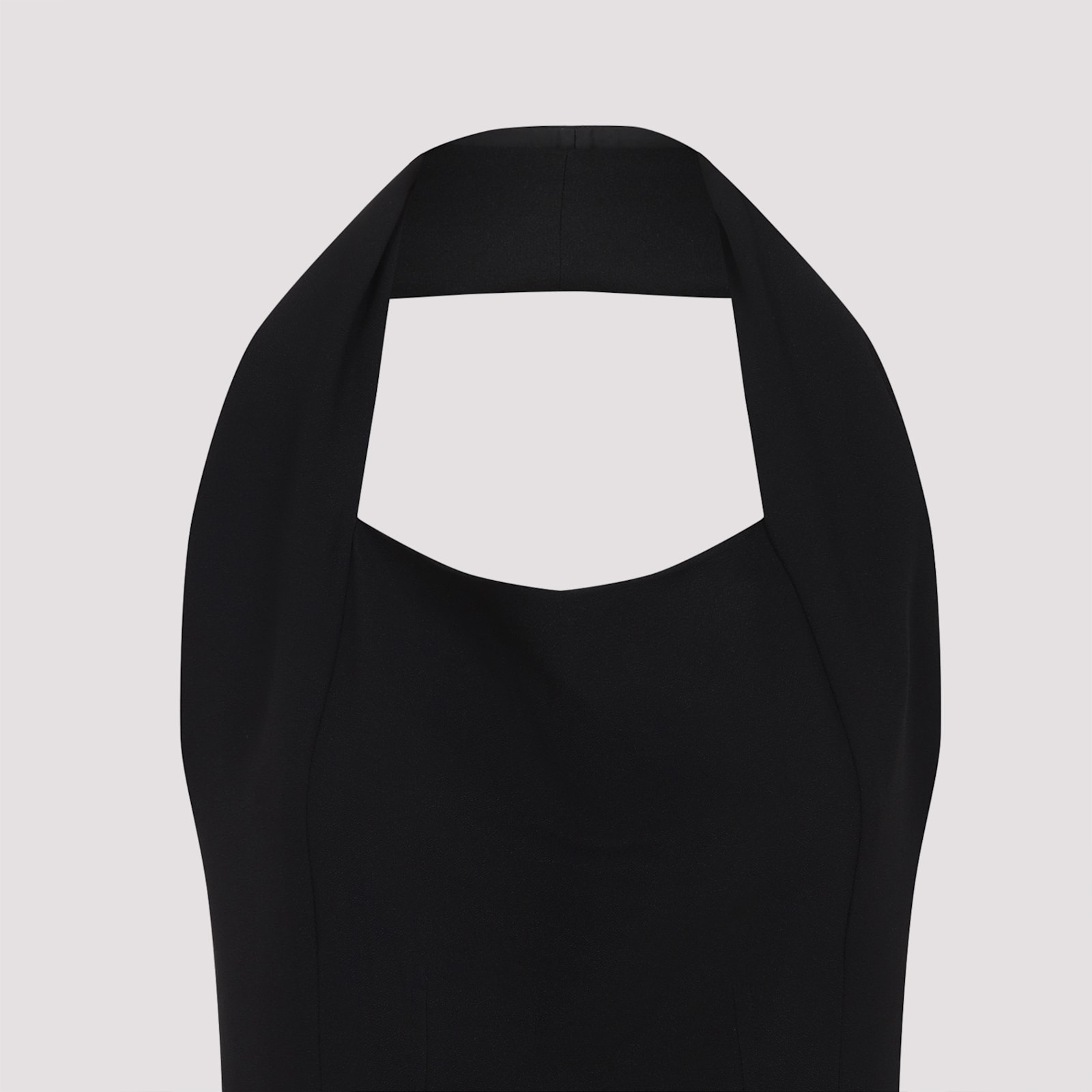 Shop Carven Dr201 Long Dress In Black