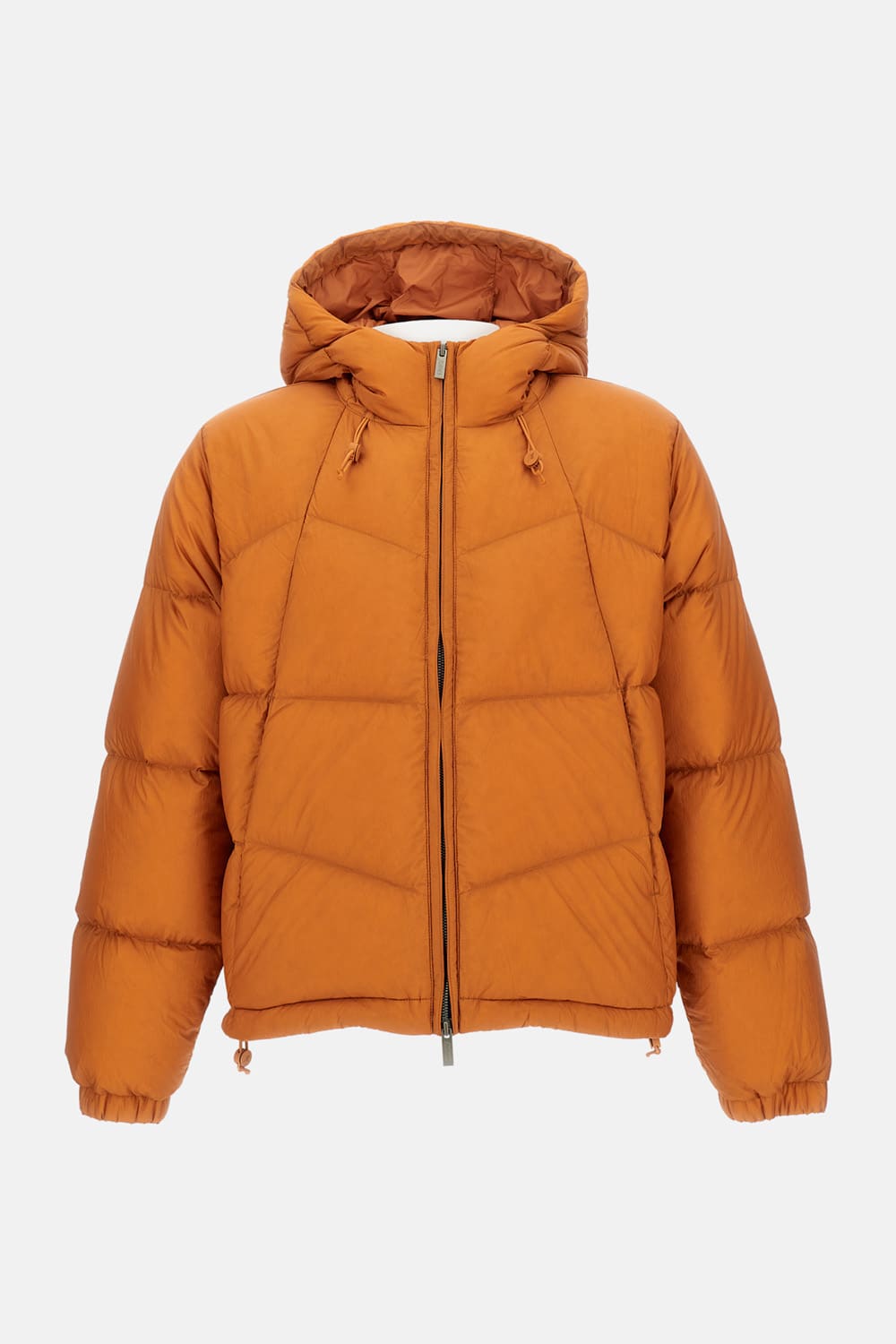 K-way Quill Thermo Light Ripstop Puffer Jacket In Orange