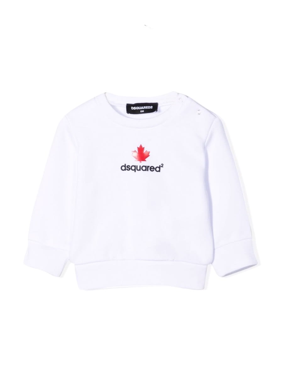 Dsquared2 Felpa In White