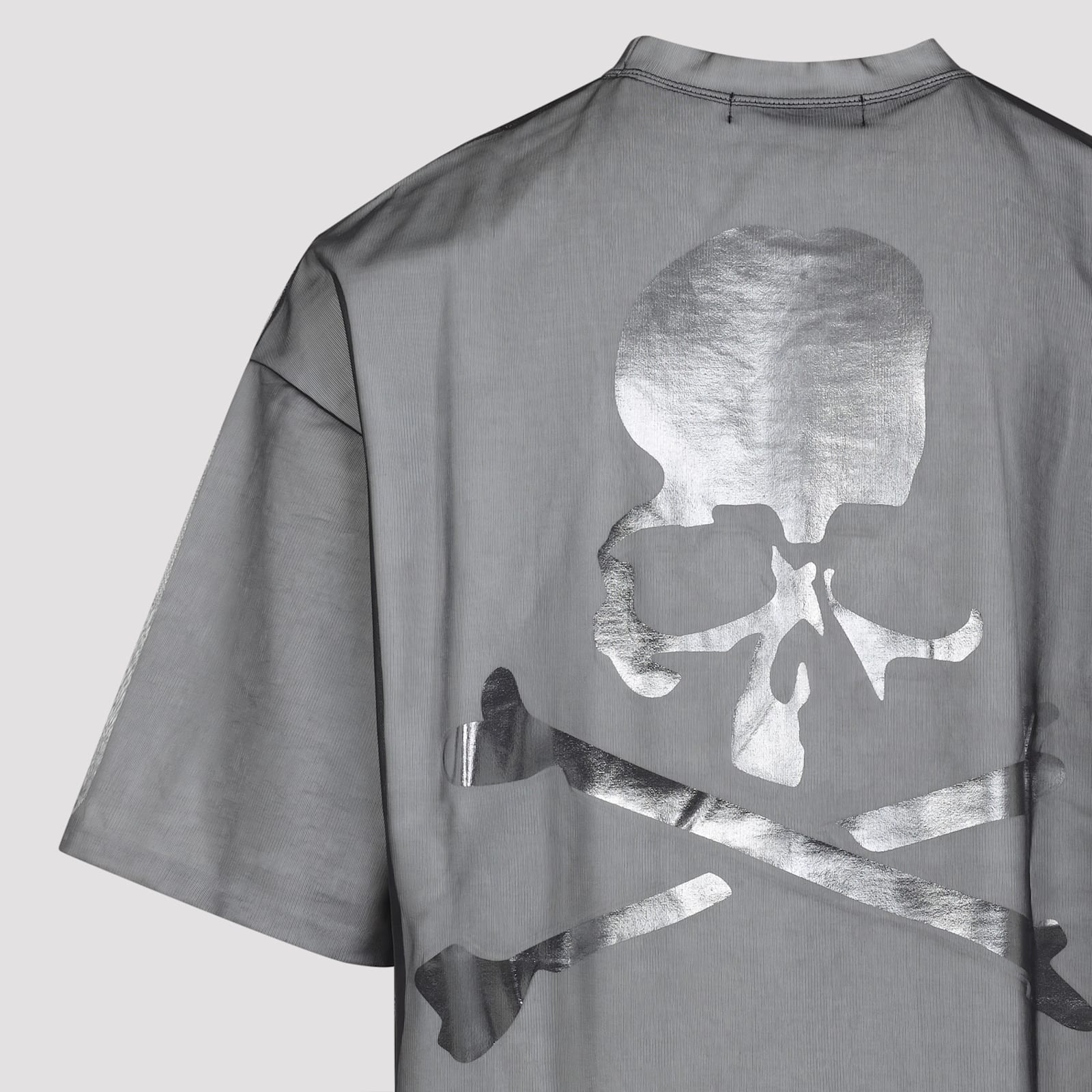 Mastermind Japan Graphic Print Short Sleeve Layered T-shirt In Gray