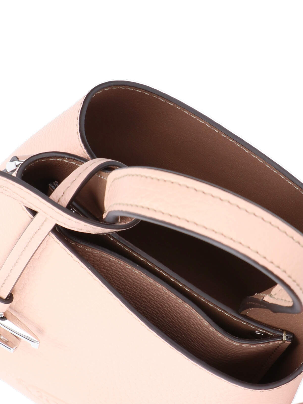 Shop Tod's Micro Logo Bag In Pink