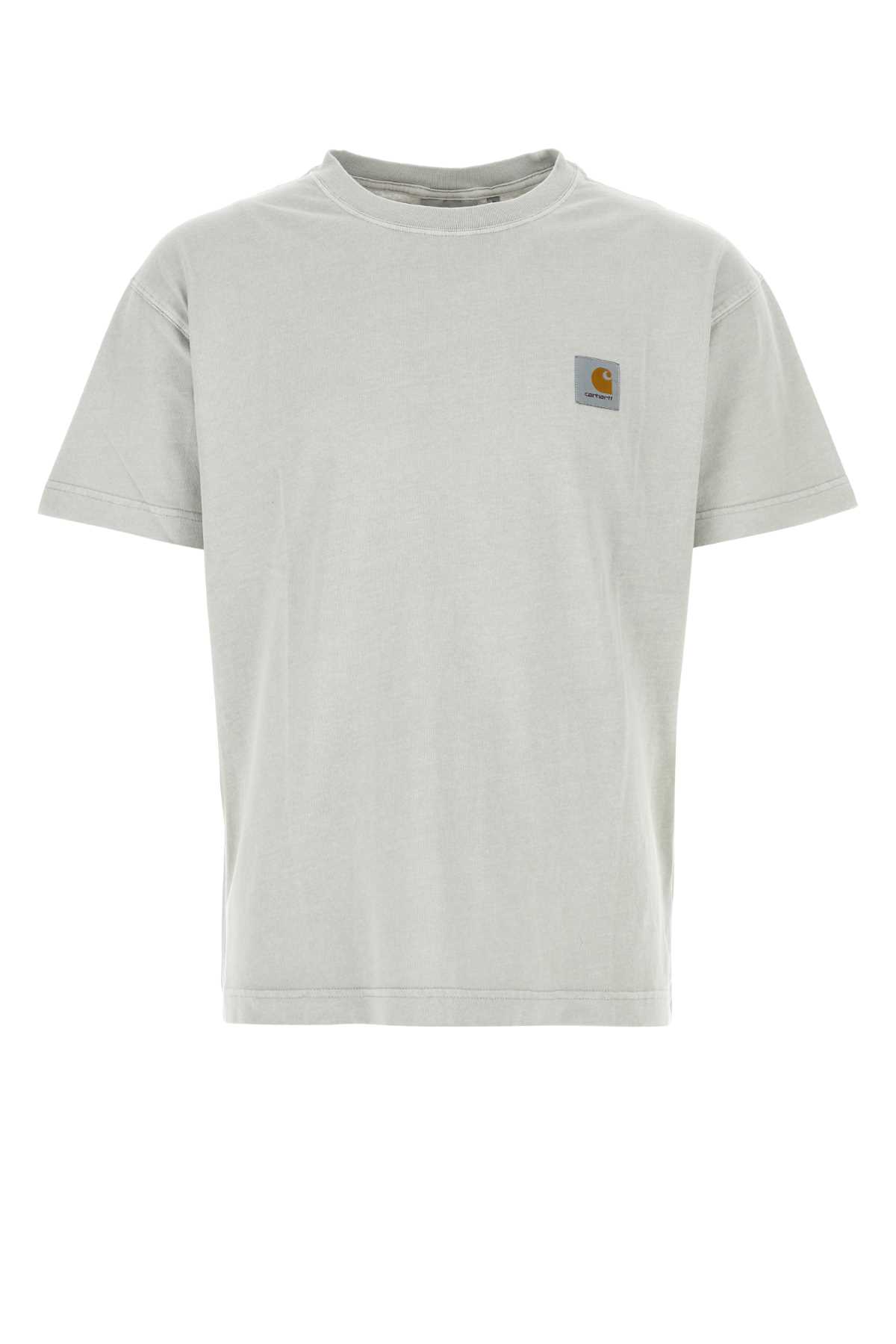 Light Grey Cotton Oversize S/s Nelson T-shirt