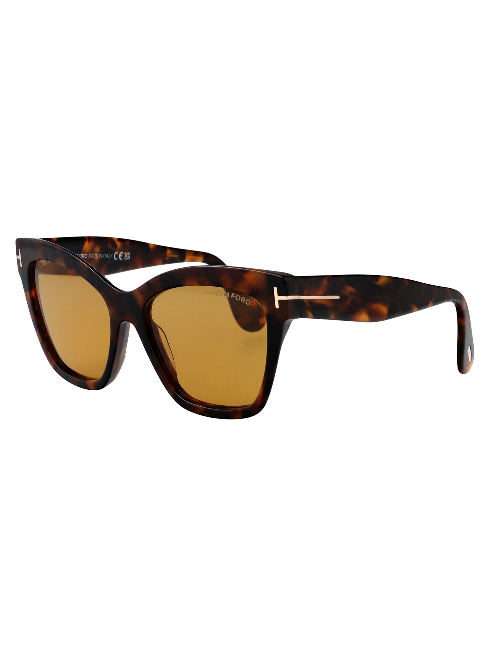 Tom Ford Full Frame Sunglasses In Avana Scura / Marrone