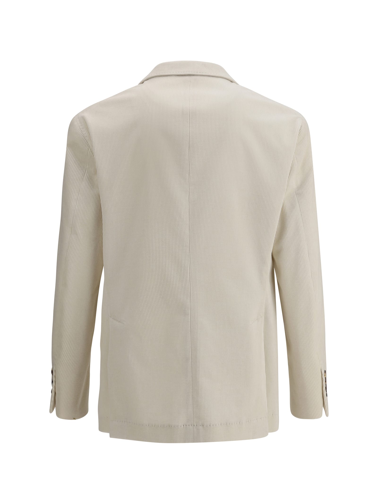 Brunello Cucinelli Velvet Blazer Jacket In Neutral