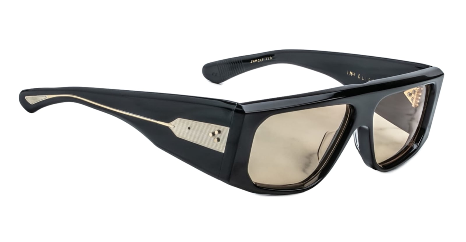 Shop Jacques Marie Mage Cliff - Eclipse 2 Sunglasses In Black