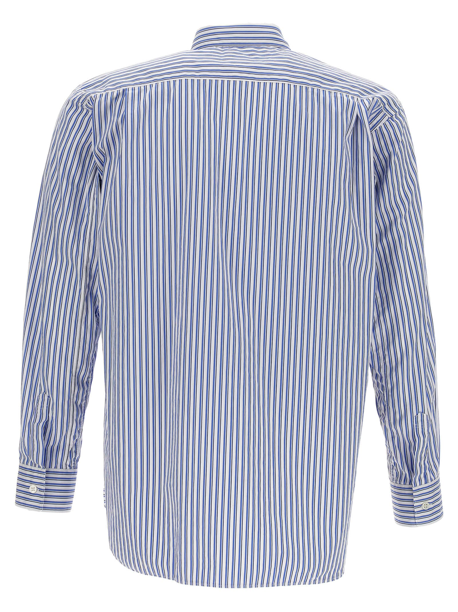 Shop Comme Des Garçons Shirt Camicia  X Brett Westfall In Multicolor