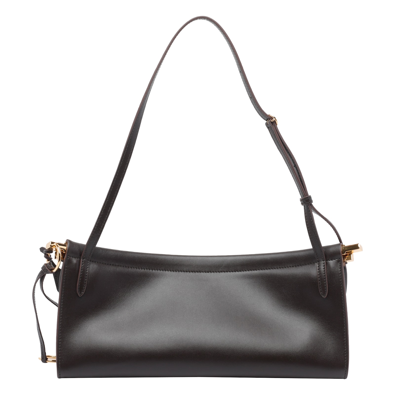 Alaïa Medium Le Click East West Shoulder Bag In Black