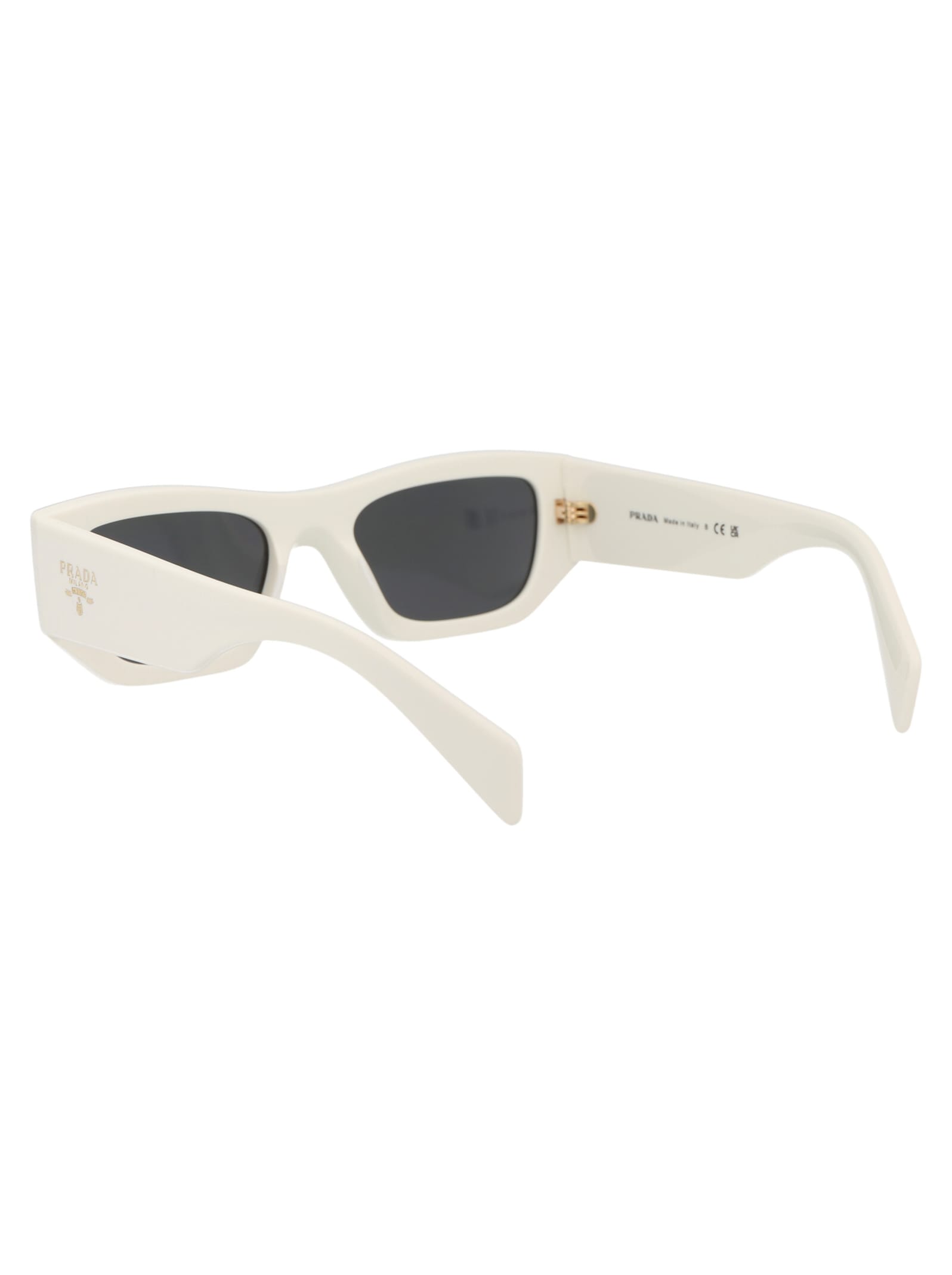 Shop Prada 0pr A01s Sunglasses In 17k08z White