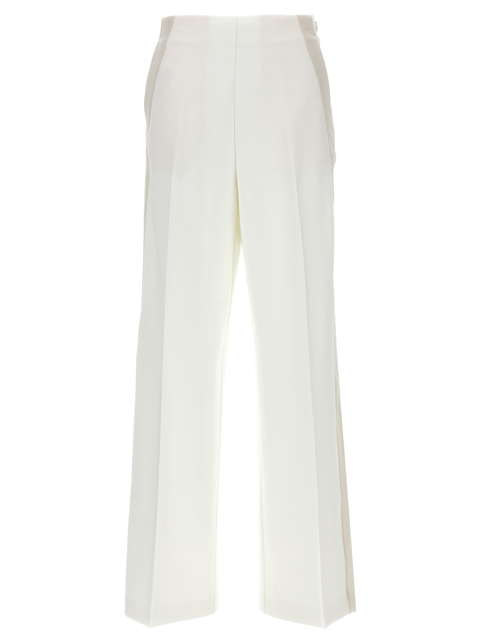 Shop Pinko Petrarca Pants In White