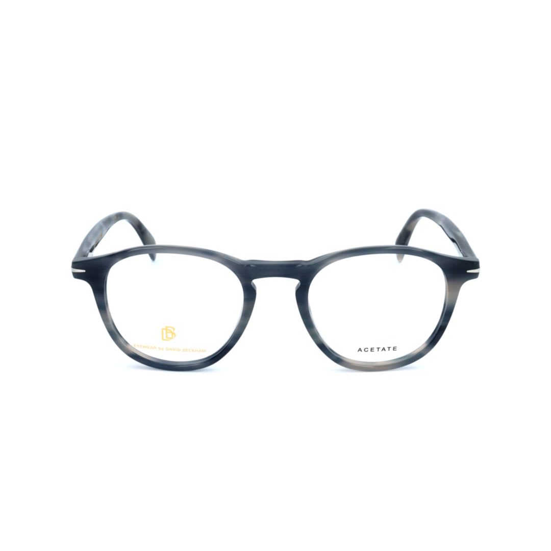 Db Eyewear By David Beckham Db 101838i/20 Blue Horn In 38i-blue