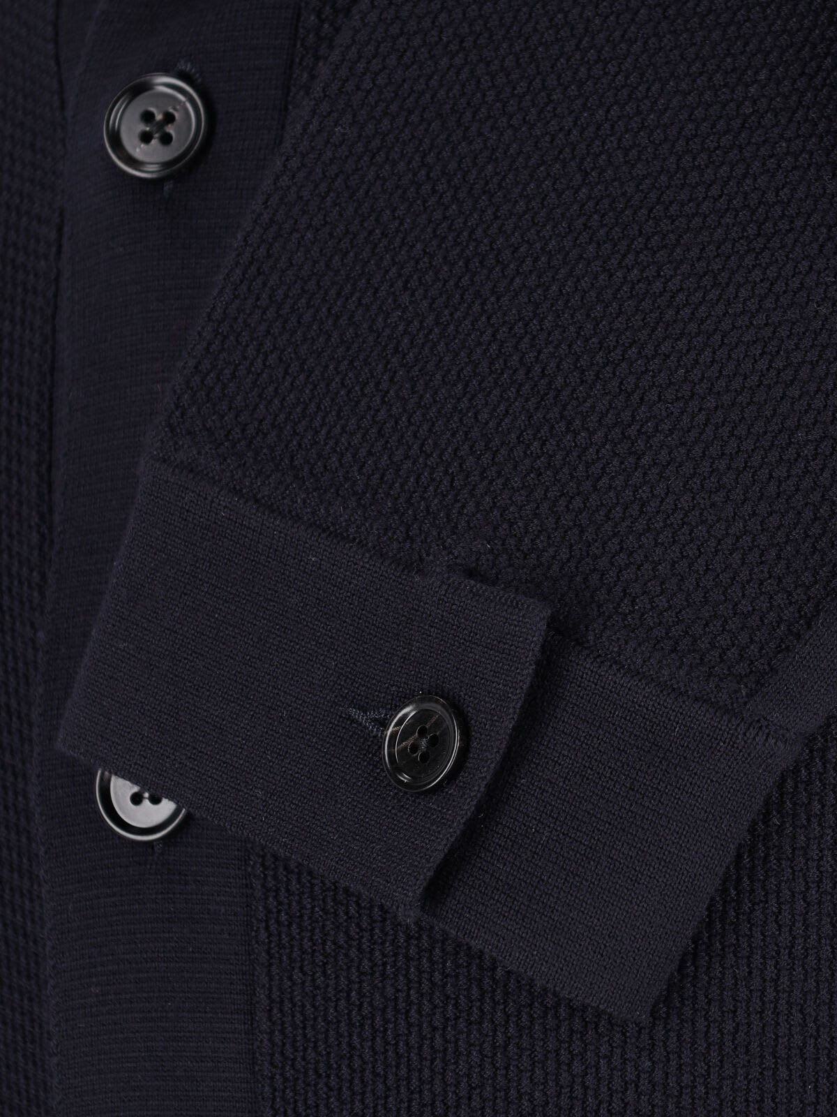 Shop Zegna Knitted Shirt In Blue