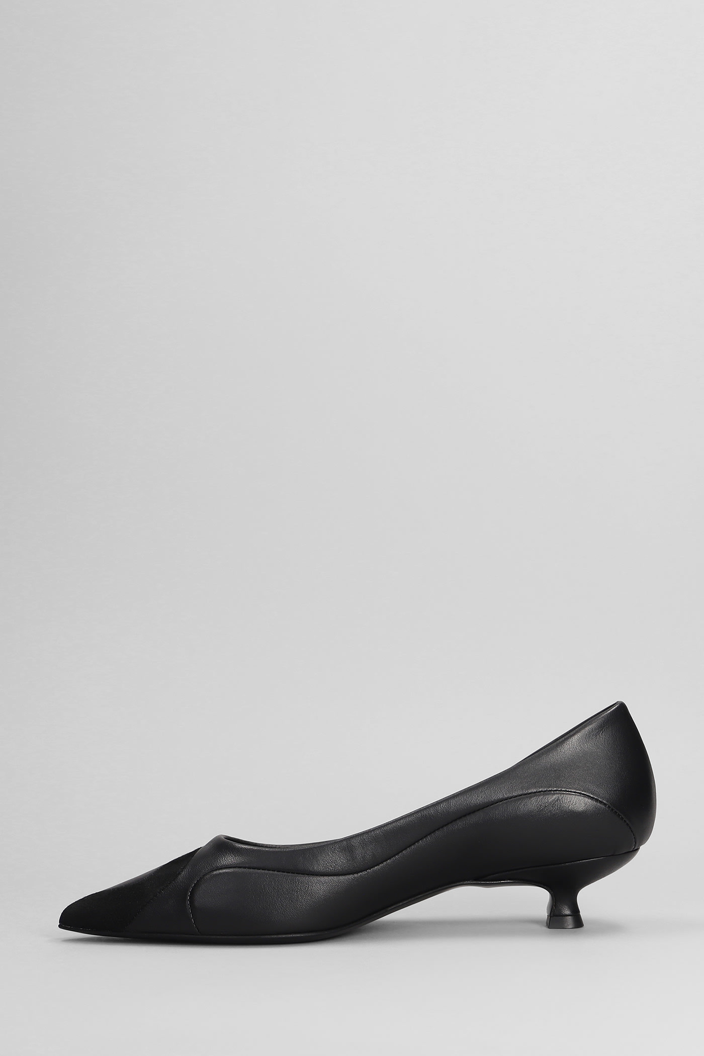 Shop Marc Ellis Pumps In Black Suede And Leather