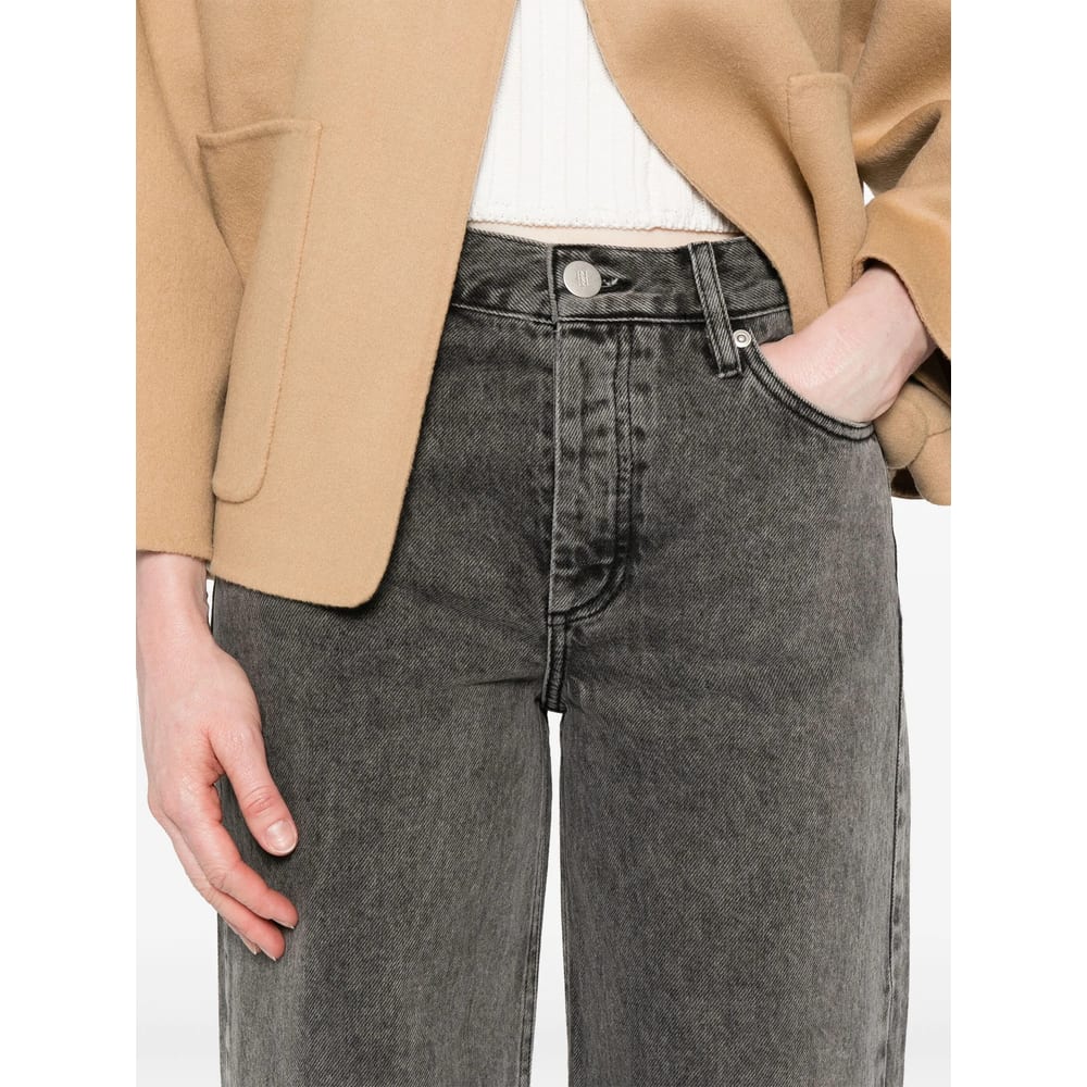 By Malene Birger Denim Straight-leg Jeans In Gray
