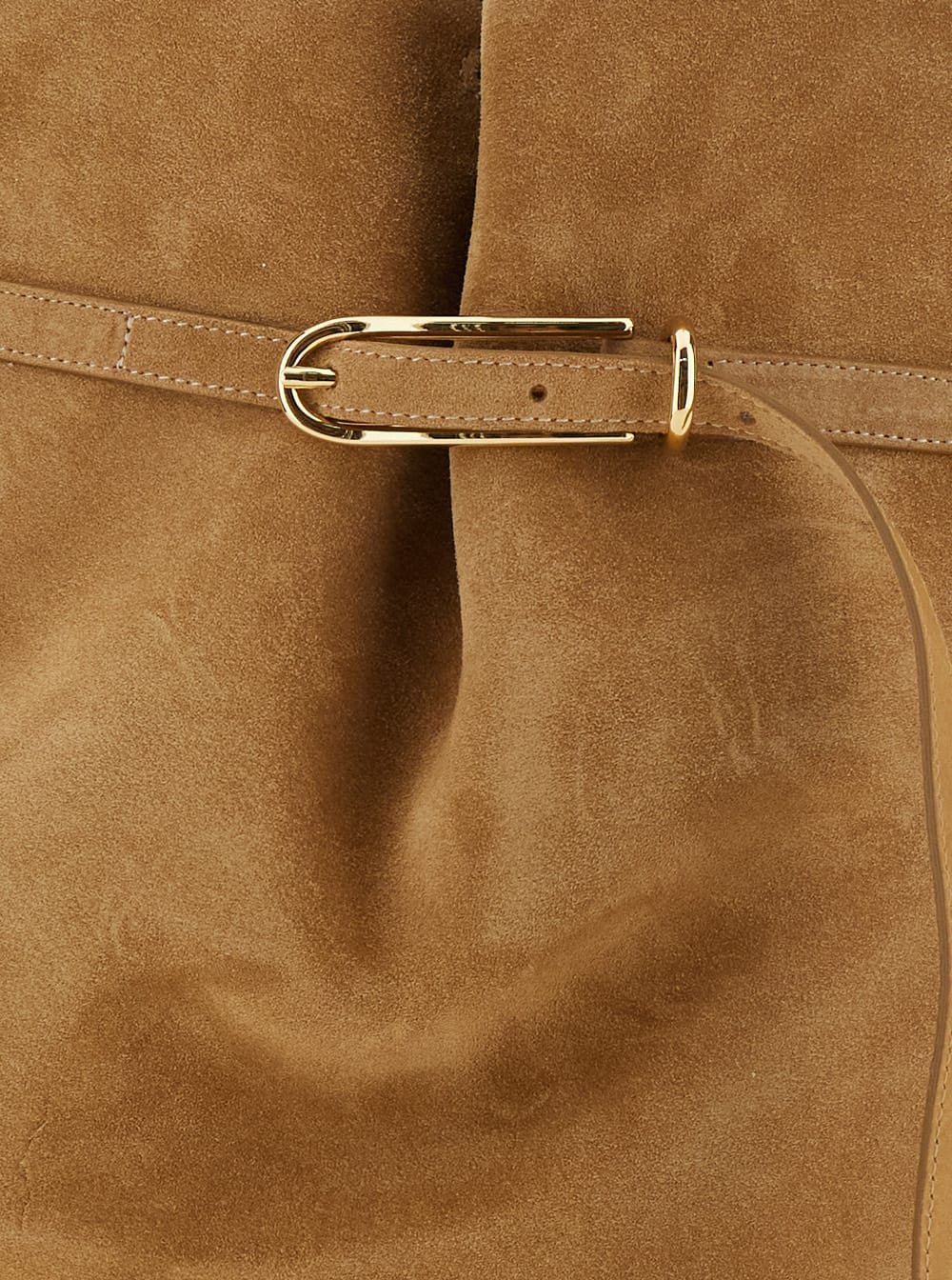 Little Liffner Belted Bucket Bag Large In Sand