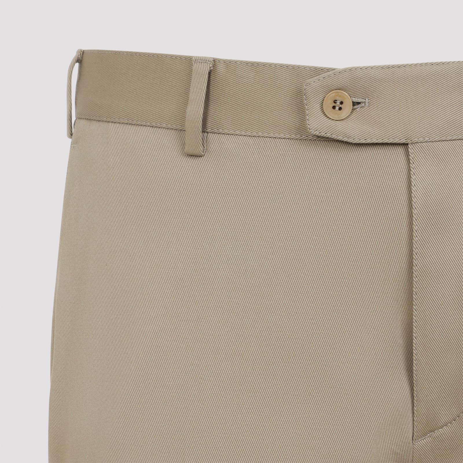 Brioni Pienza Trousers With Side And Back Pockets In Brown