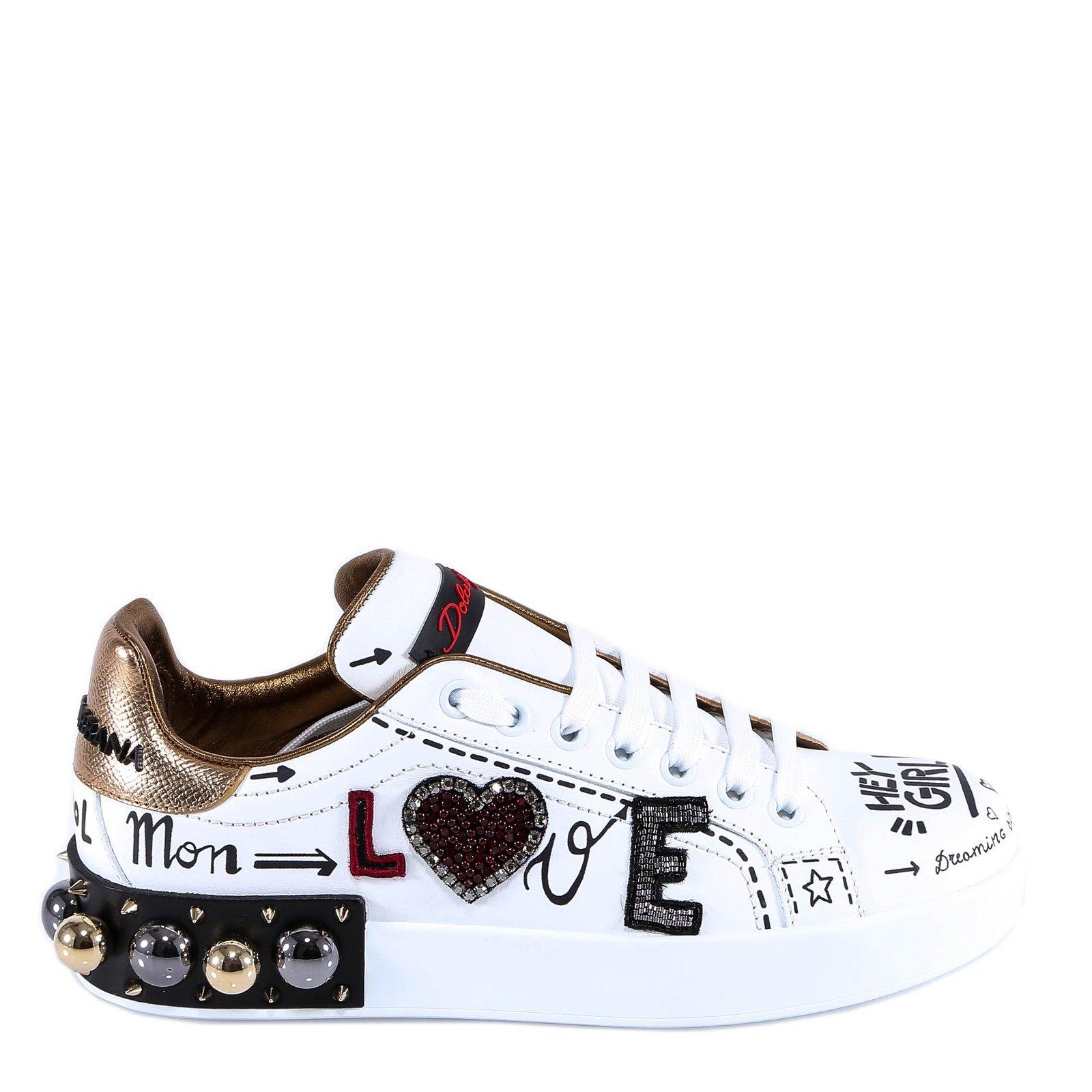 Dolce & Gabbana Graphic Sneakers
