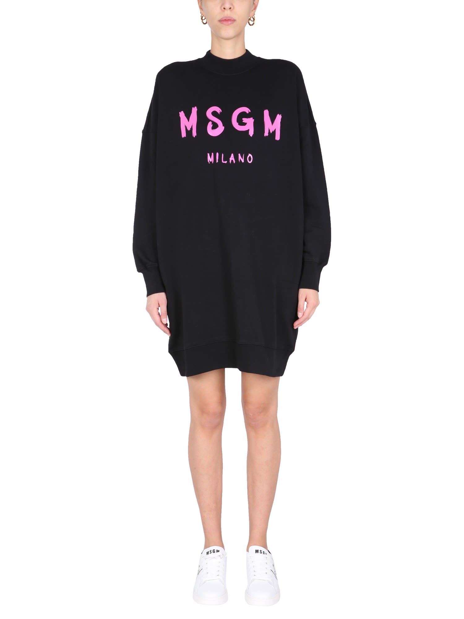 MSGM Dress With Logo