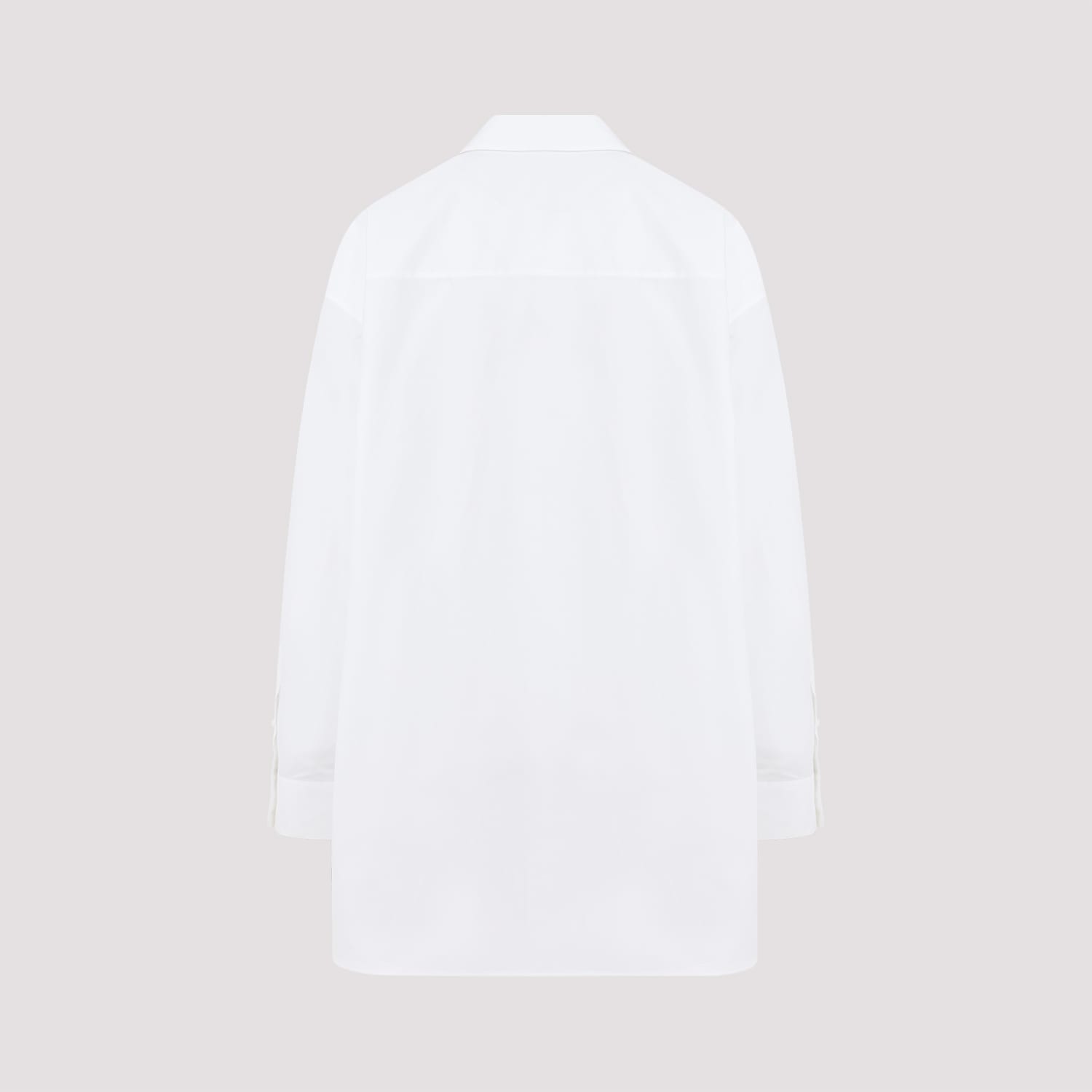 Shop The Row Luka Shirt In Opw Optic White