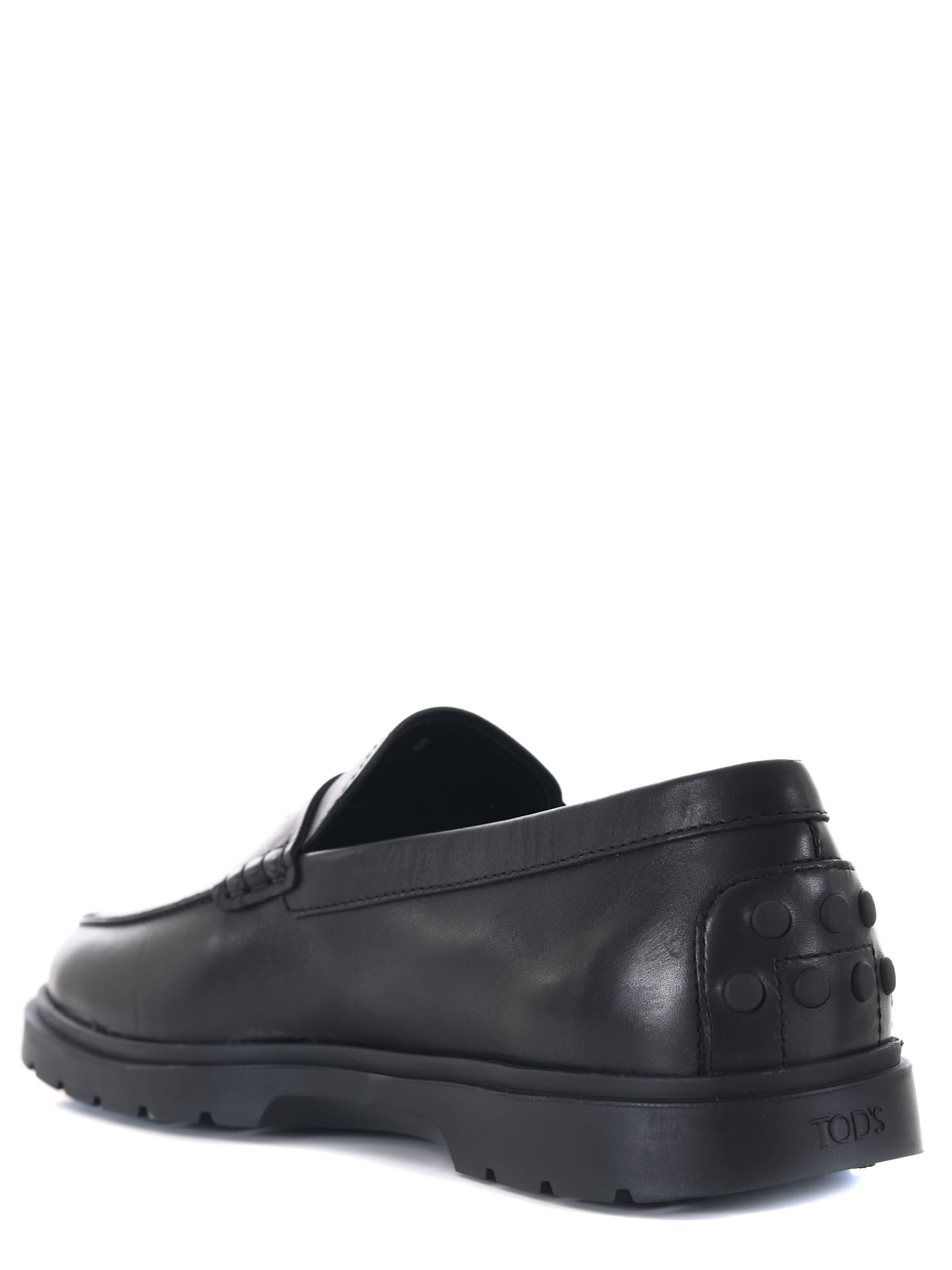 Shop Tod's Tods Moccasin In Black