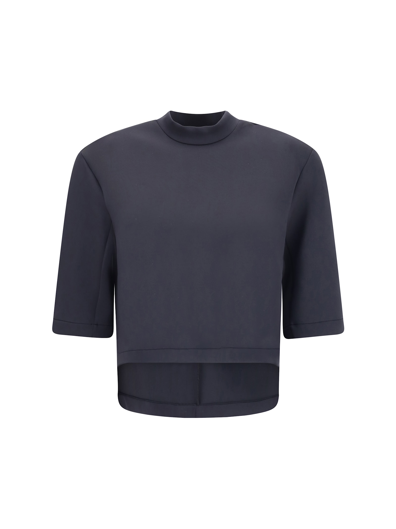 Moncler Genius T-shirt By Moncler X Ee72 By Edward Enninful In Neoprene In Blue