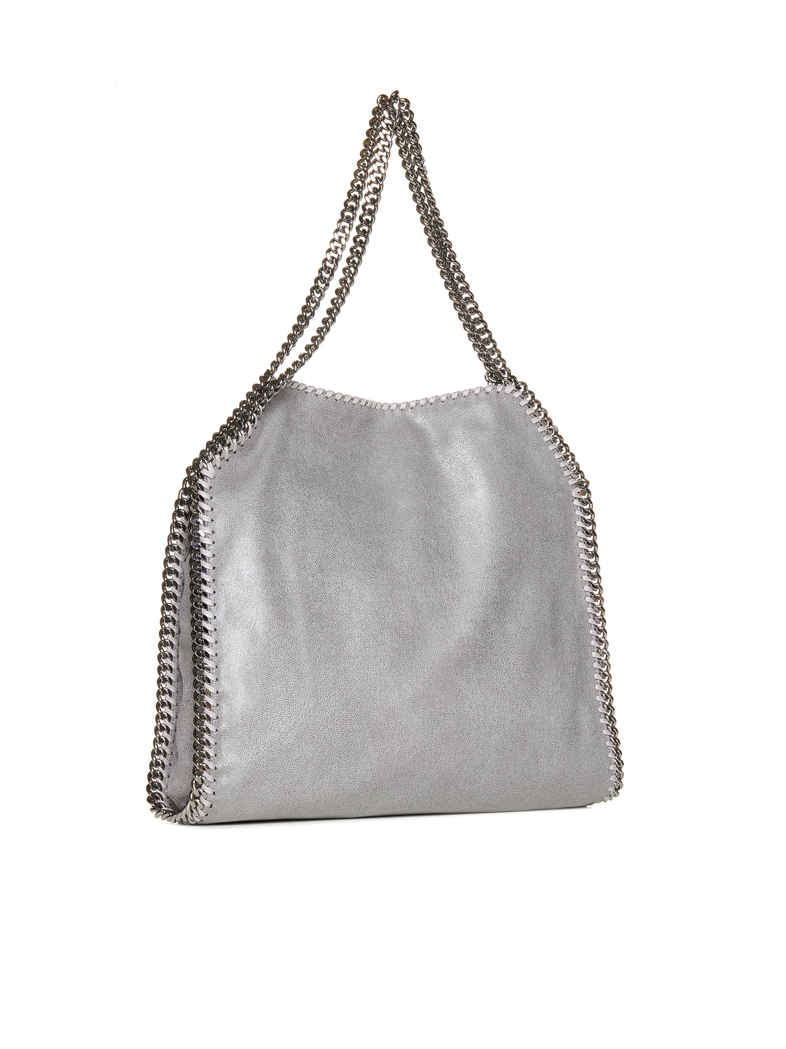 Shop Stella Mccartney Shoulder Bag In Grey