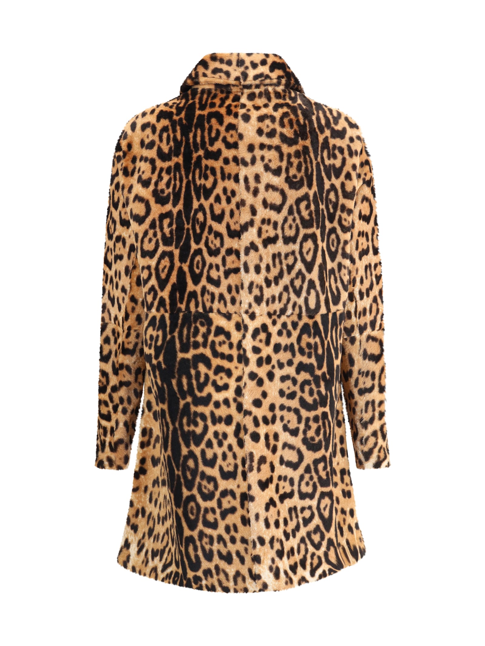 P.a.r.o.s.h Leopard-print Coat In Animal Print