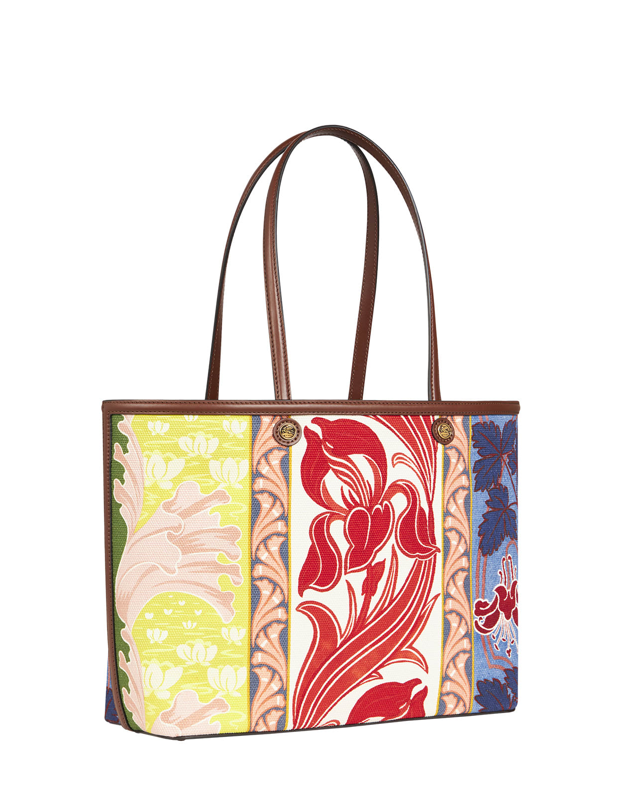 Shop Etro Printed  Essential Large Shopping Bag In Multicolour