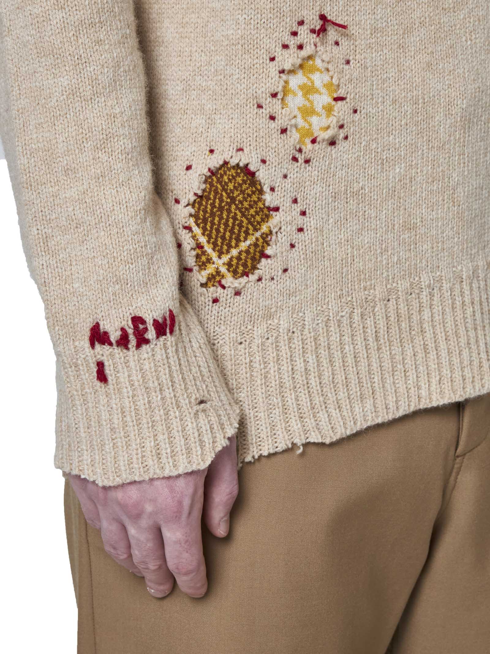 Shop Marni Sweater In Moccasin